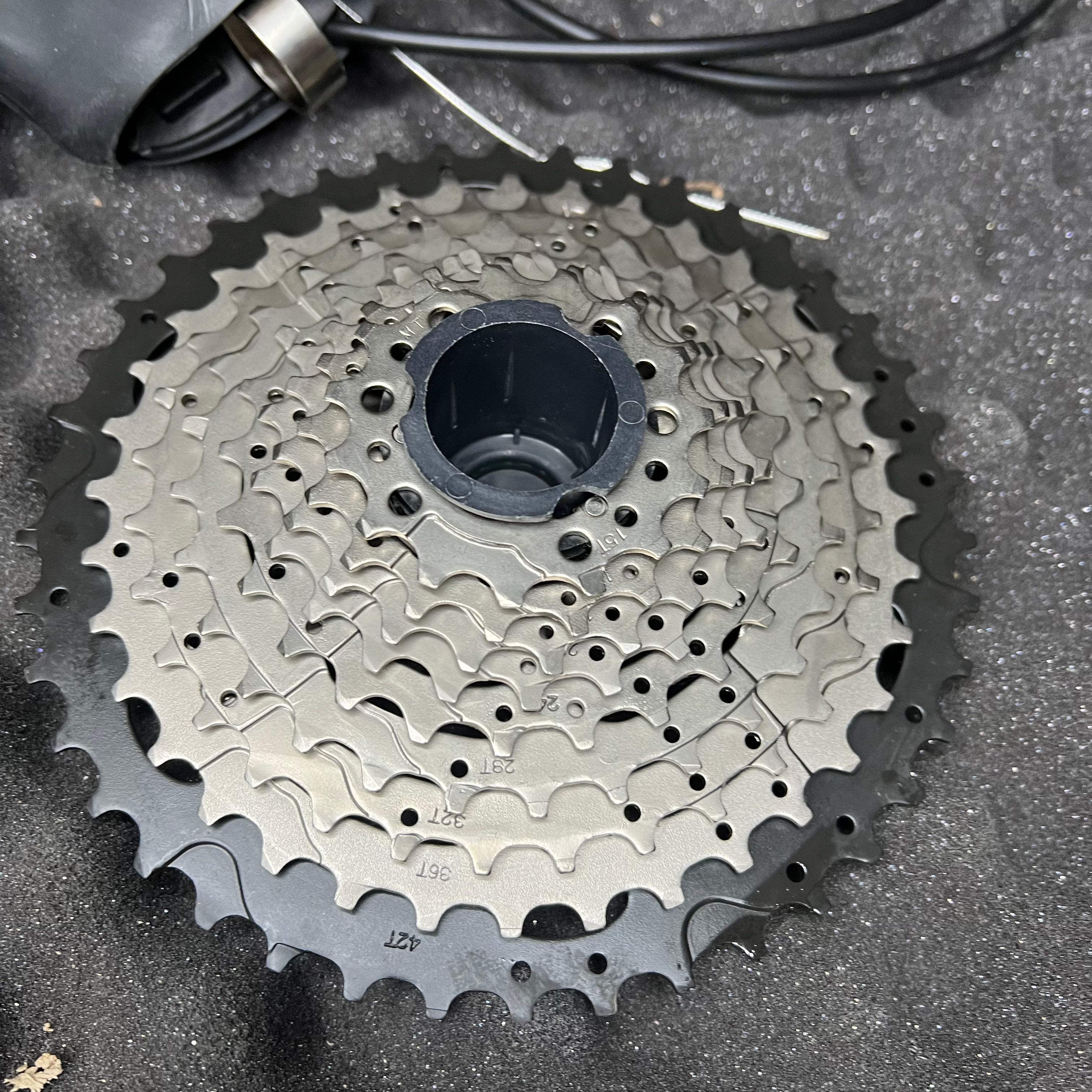 New take off Force Sram 1x11 disc brake drivetrain
