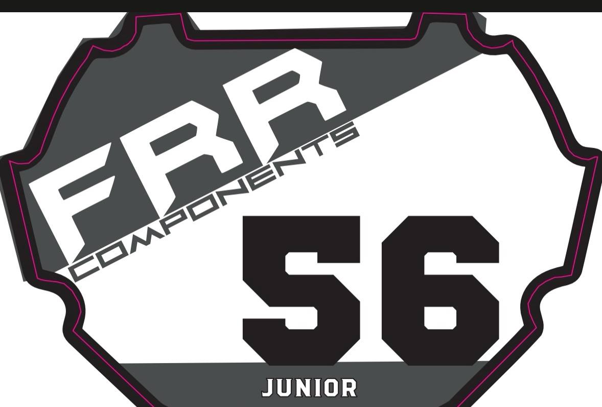 Custom BMX Number Plate Inserts