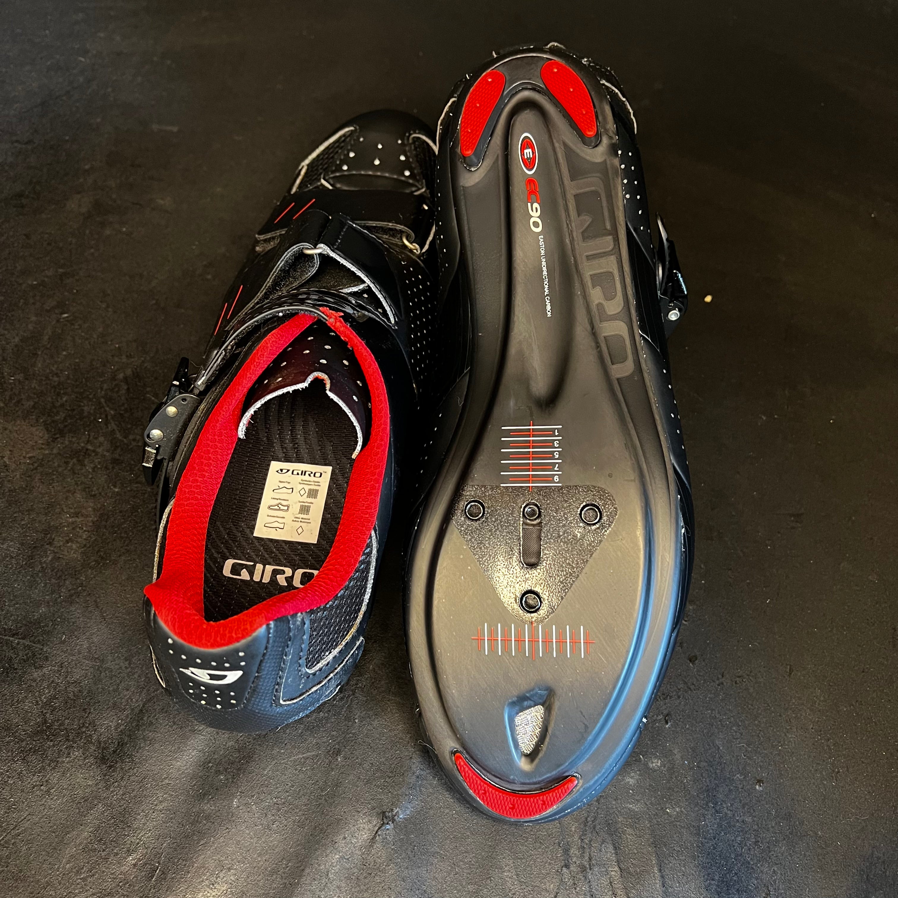 CLOSEOUT size 44 GIRO shoes