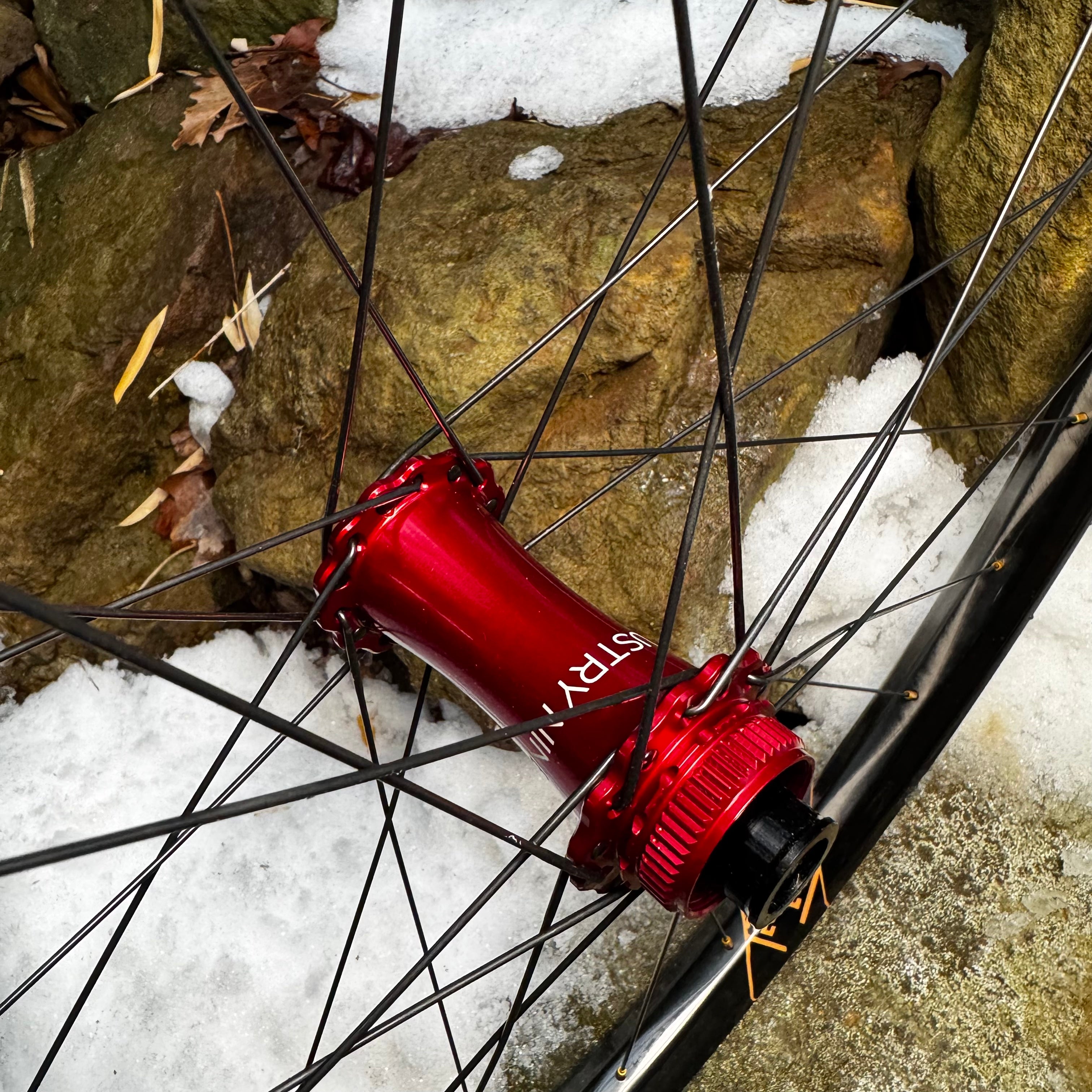 We Are One Carbon Wisp Rims with I9 Solix XC hubs