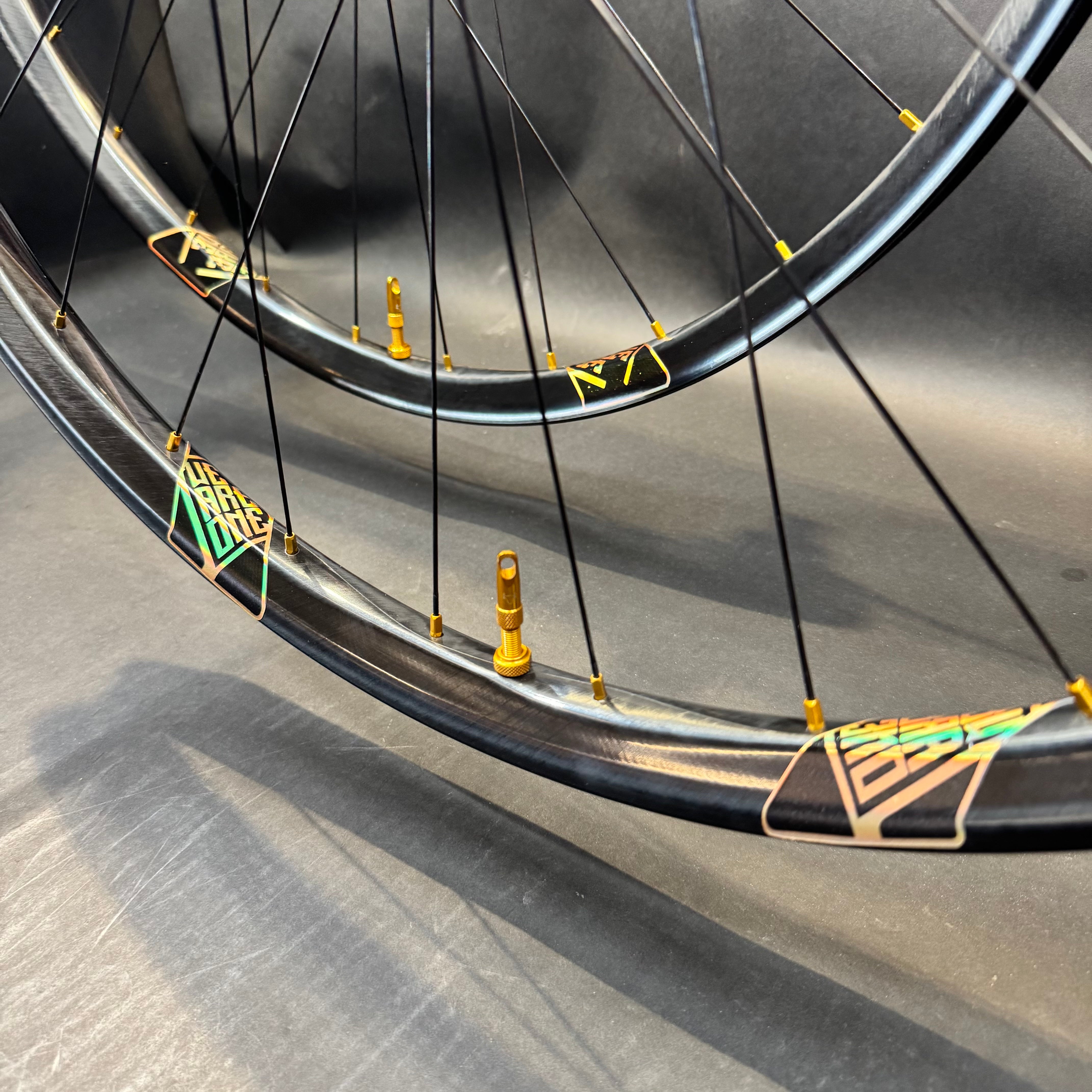 We Are One Carbon Wisp Rims with I9 Solix XC hubs