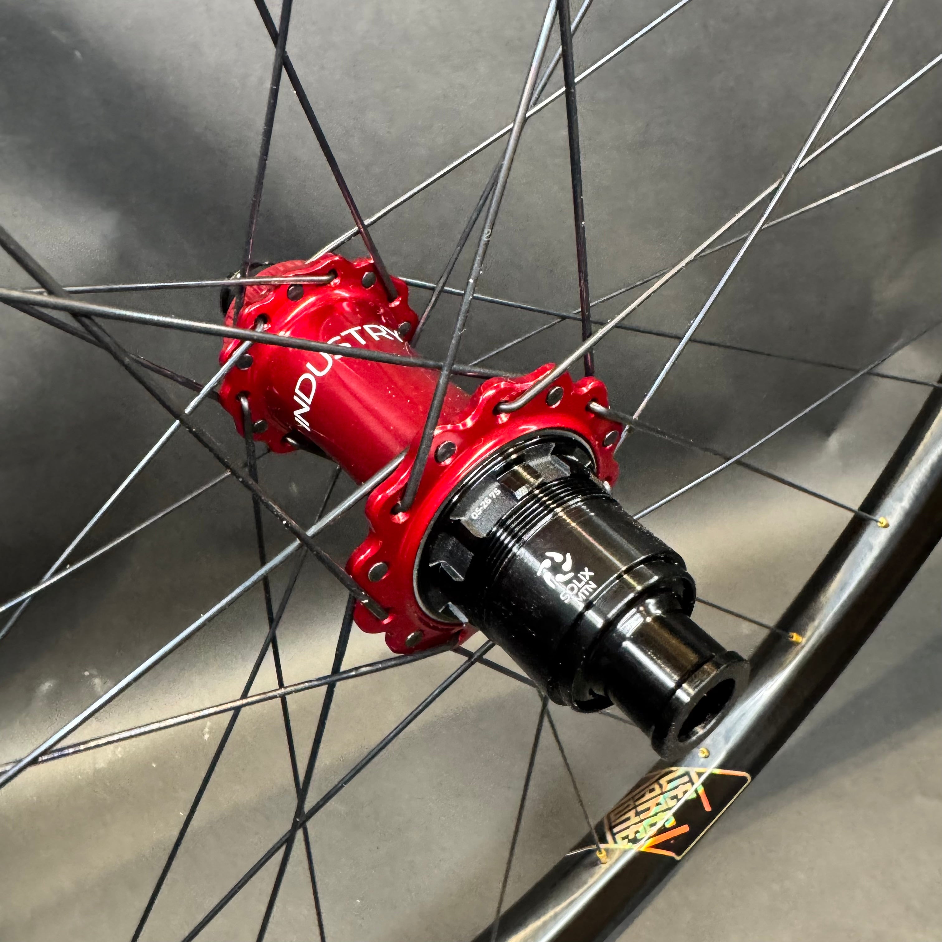 We Are One Carbon Wisp Rims with I9 Solix XC hubs