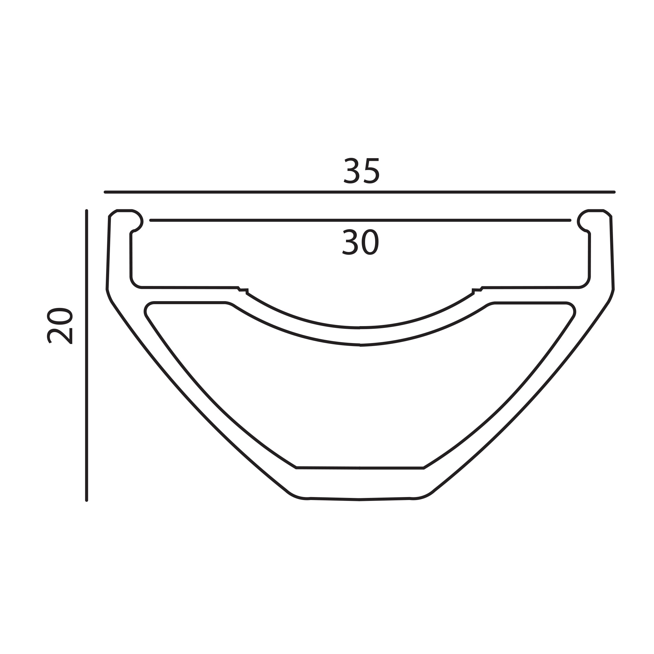 DT Swiss FR 560 Disc 26" MTB Rim