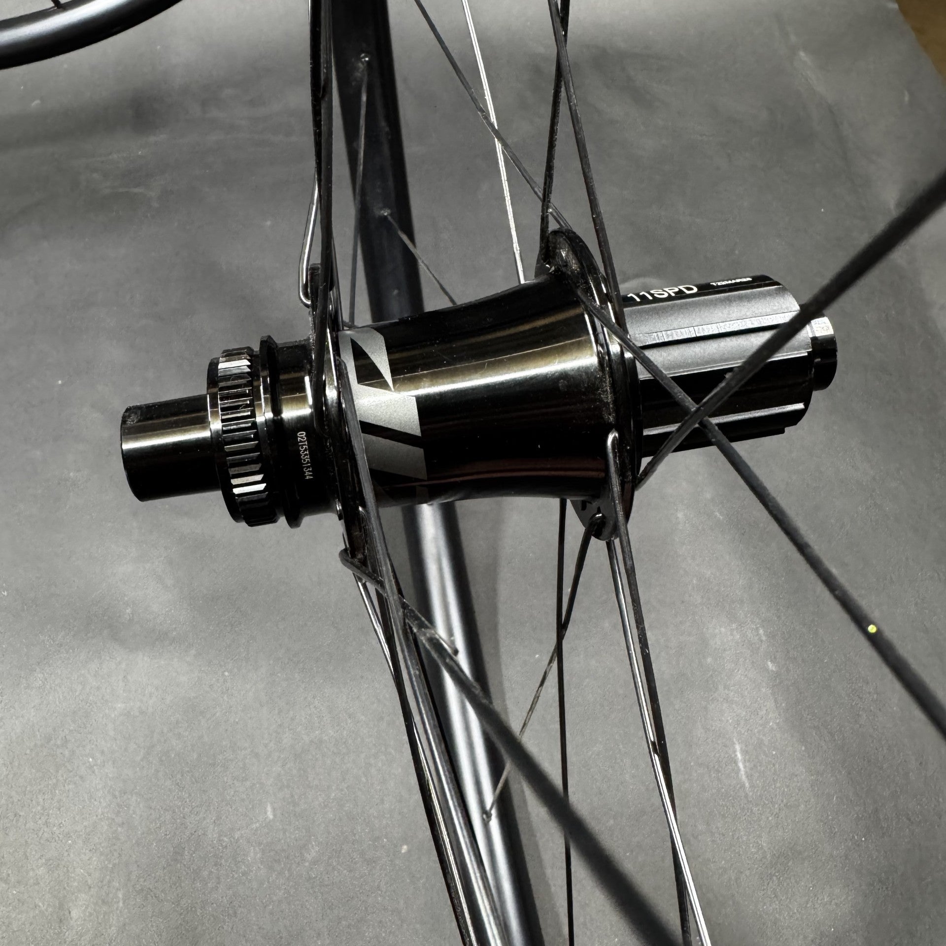 1495 gram Zipp 176 hubs with Velocity Blunt SS Gravel wheels