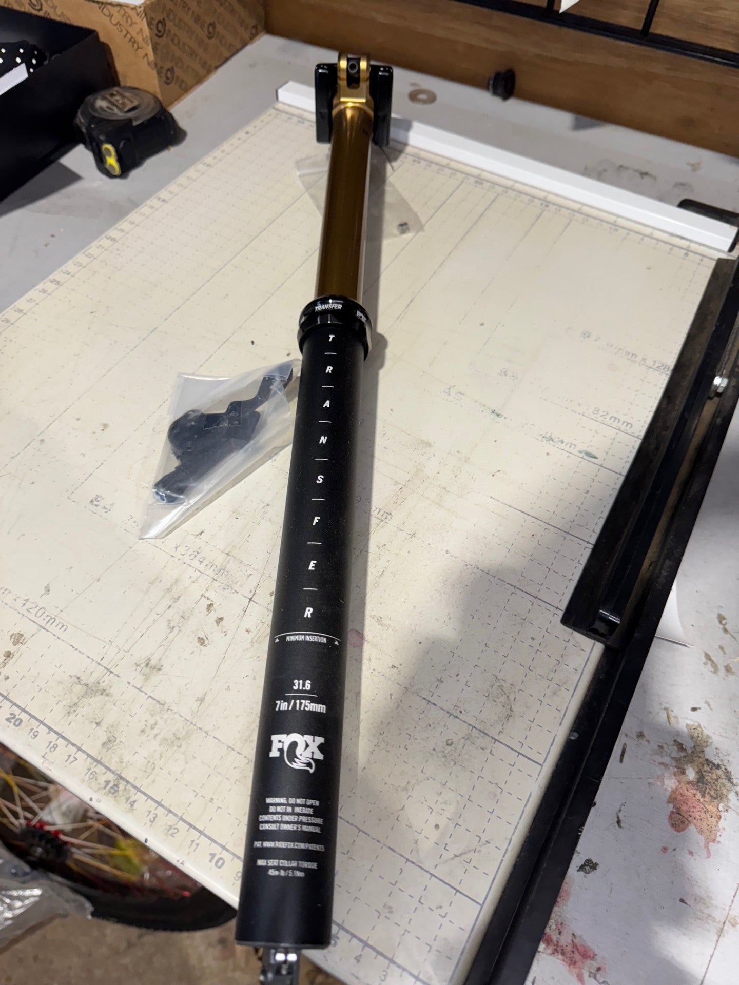 Fox Transfer 31.6 x 175mm dropper post