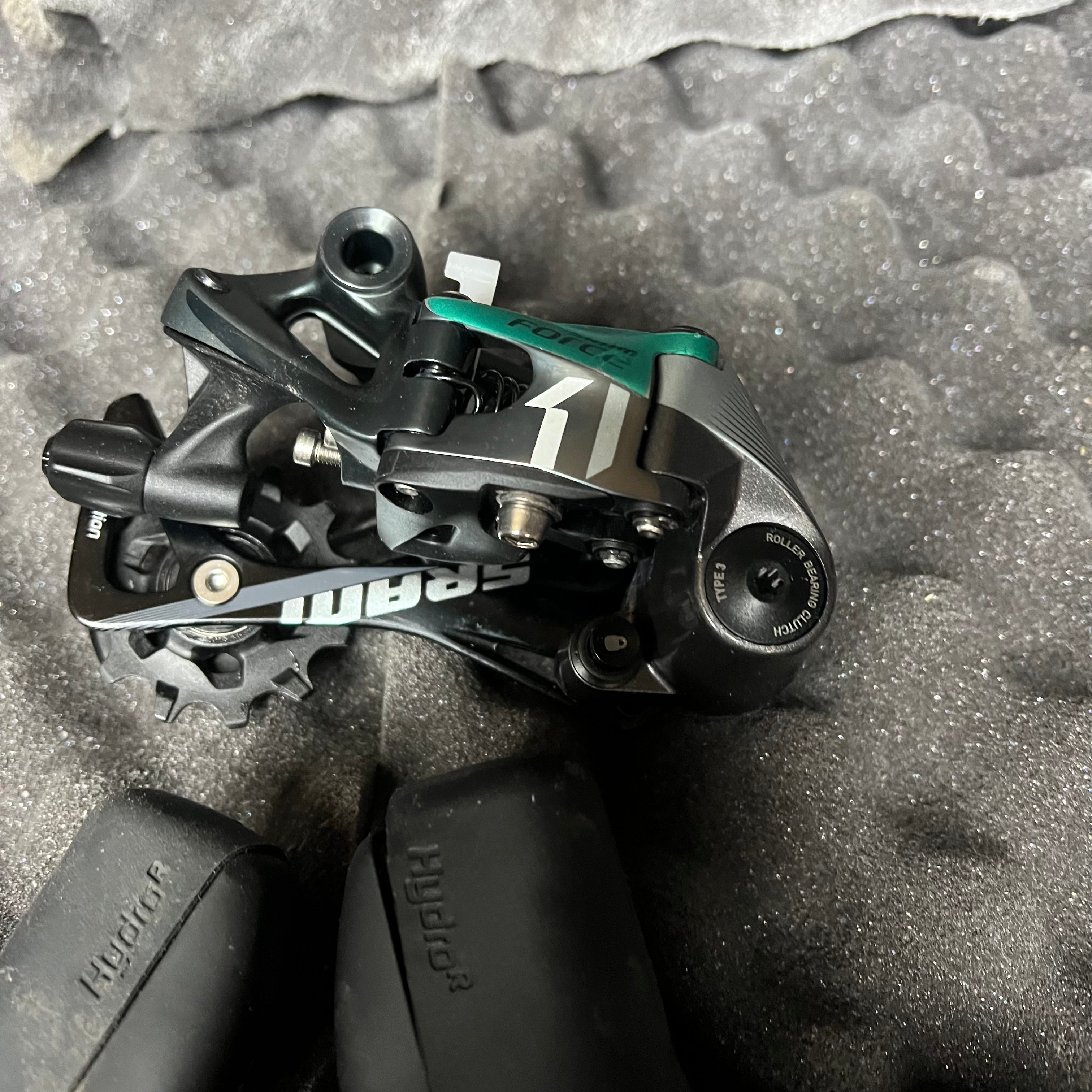 New take off Force Sram 1x11 disc brake drivetrain