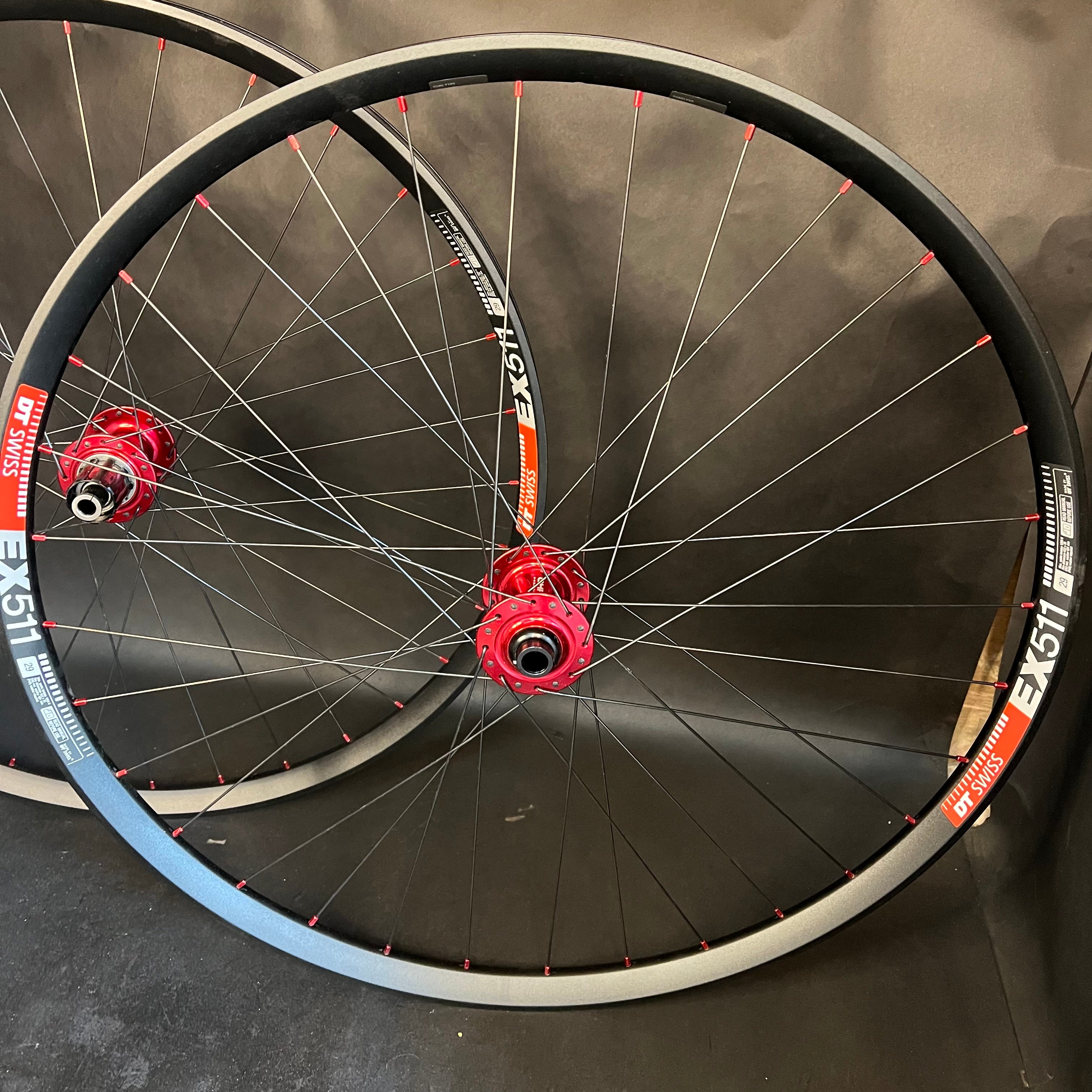 Enduro hard trail wheels 29" DT 511 and Chris King Mountian Bike hubs