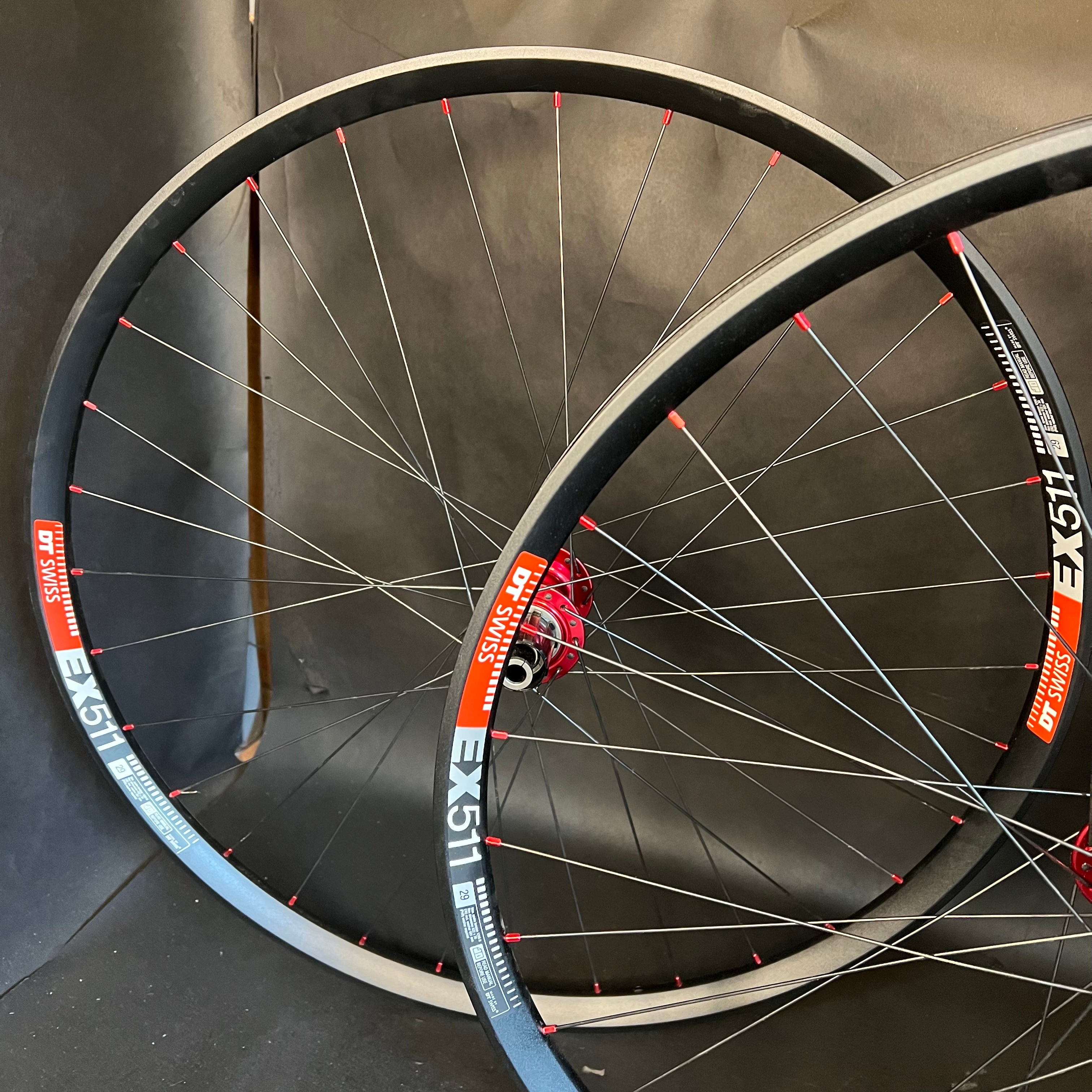 Enduro hard trail wheels 29" DT 511 and Chris King Mountian Bike hubs