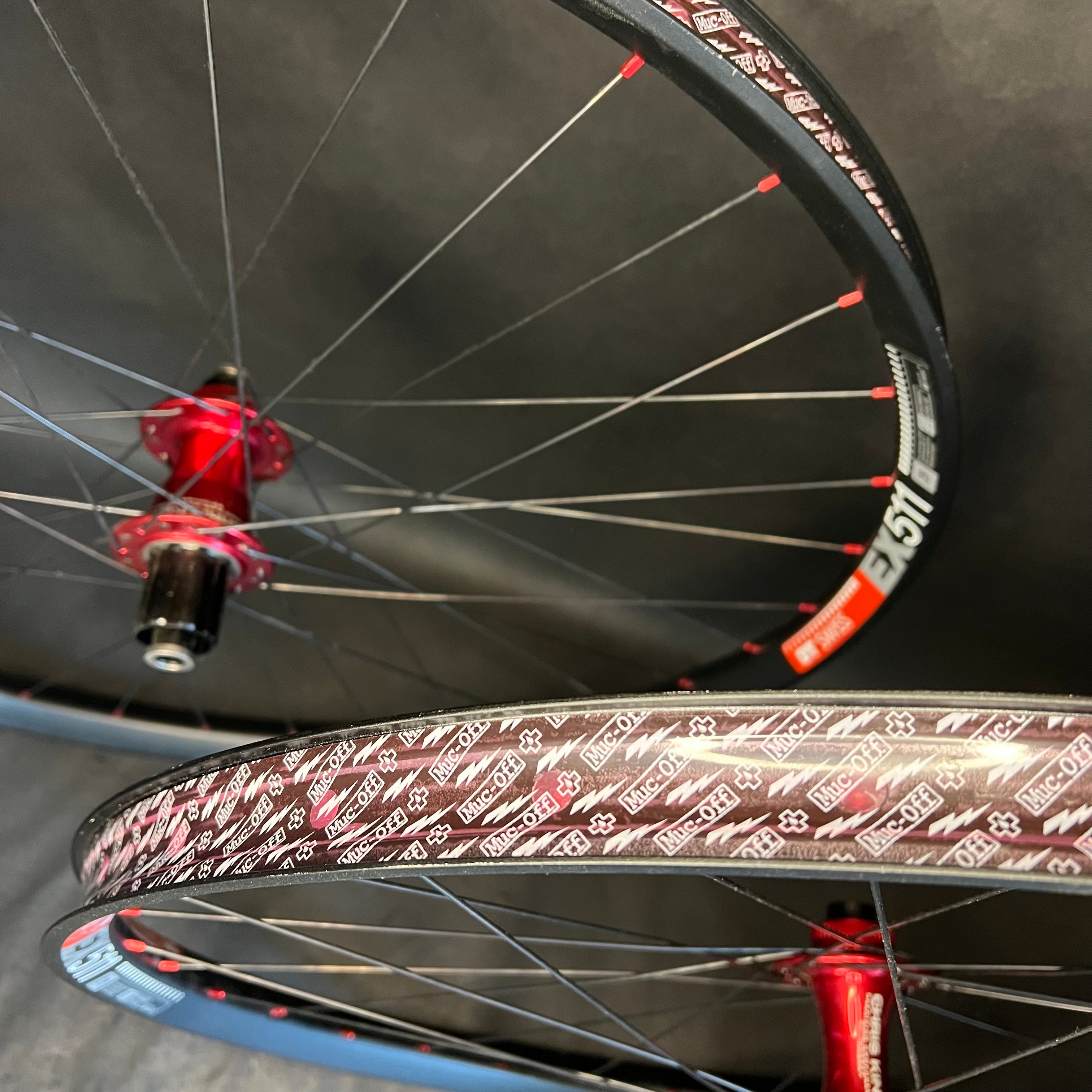 Enduro hard trail wheels 29" DT 511 and Chris King Mountian Bike hubs