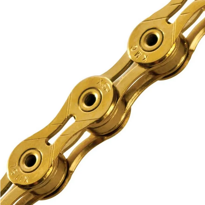 KMC 12 Speed Chains Silver and Gold