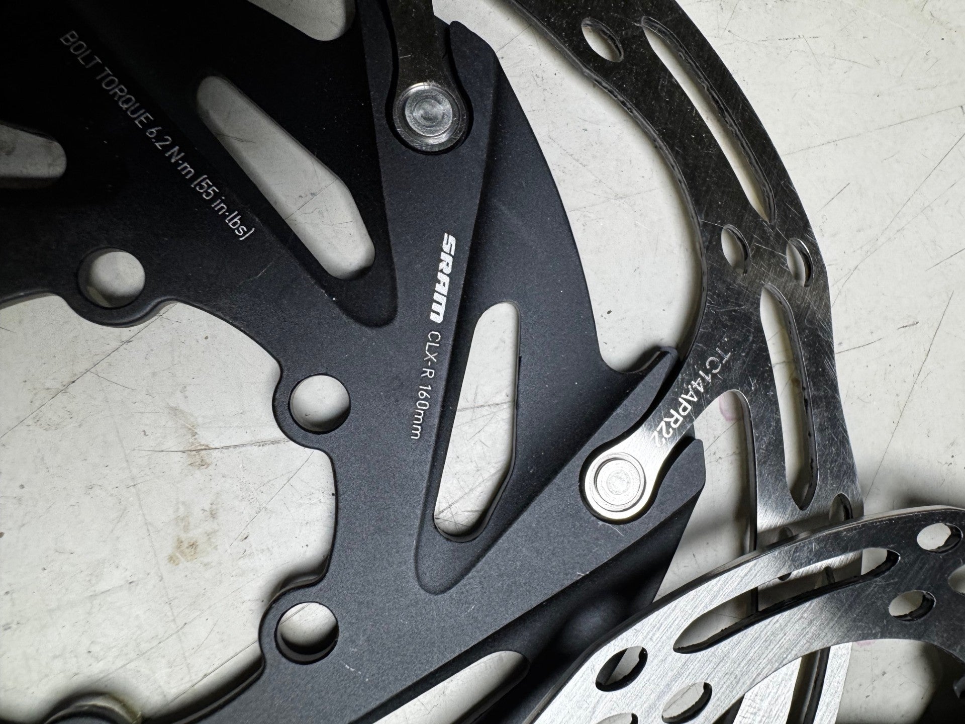 Clxr rotors 160mm 6 bolt