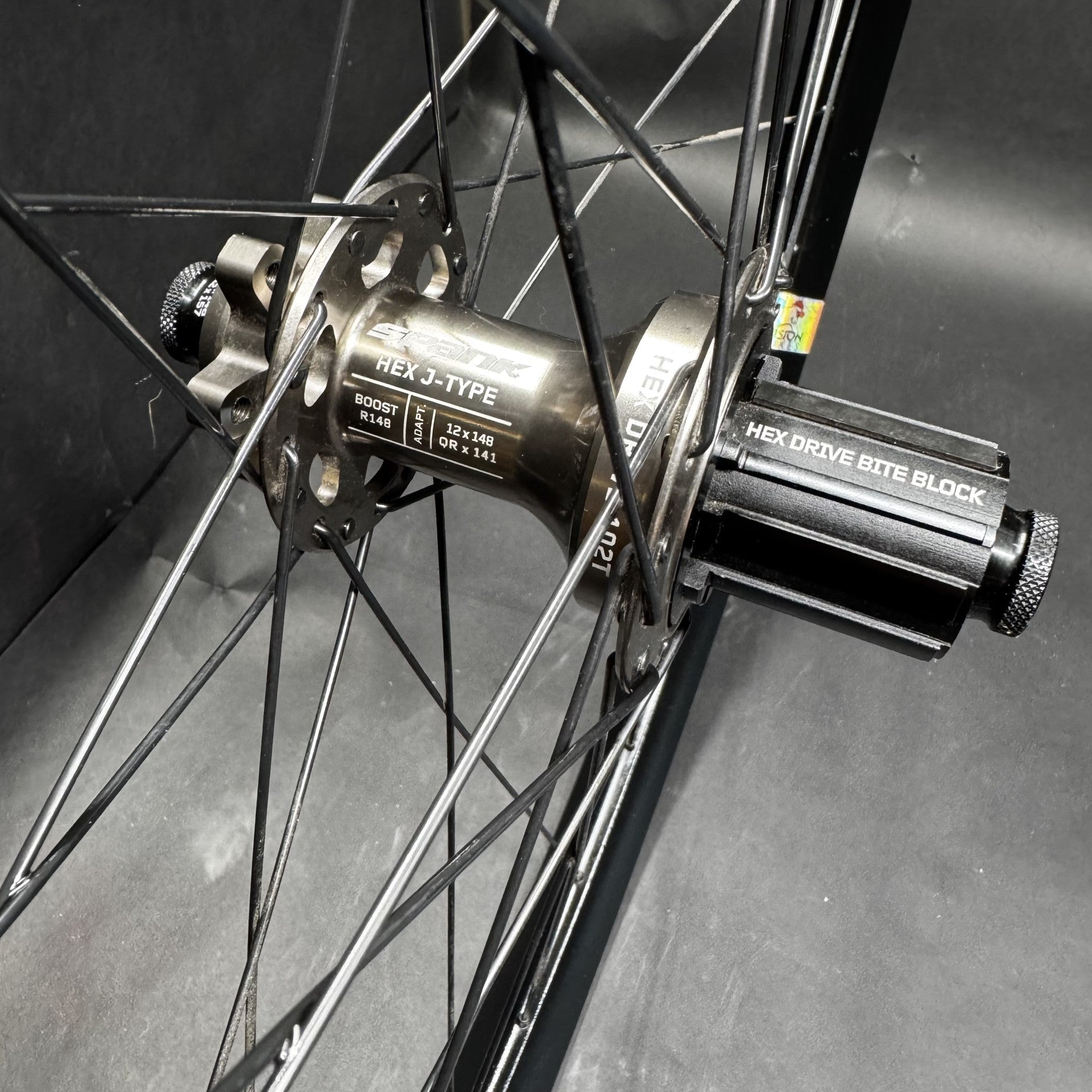 Spank Hex Hubs + DT Swiss FR 571 Mullet rims DH/Ebike/Enduro Ready