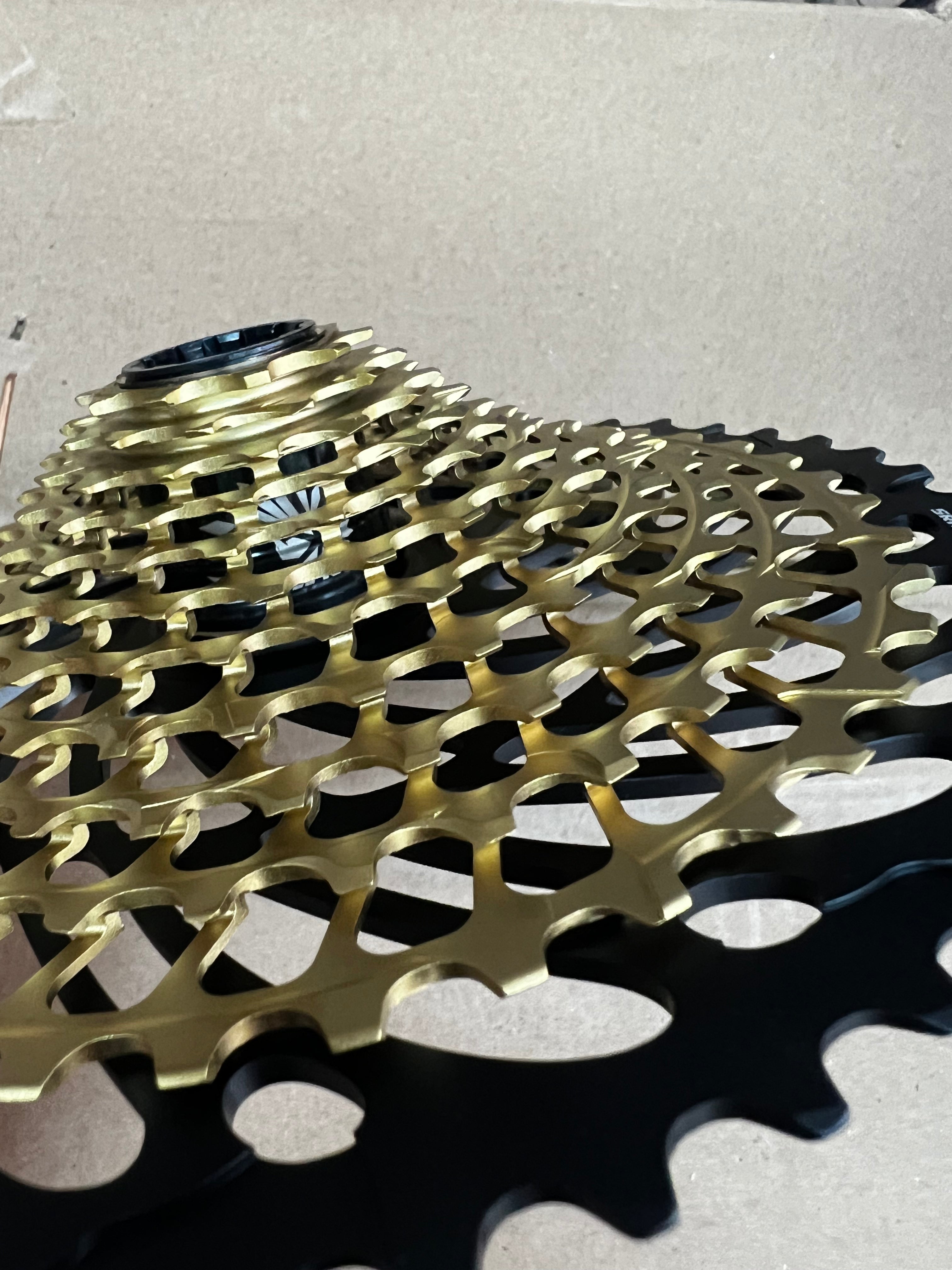 New Take off Sram XX1 Eagle Cassette Gold 10-50