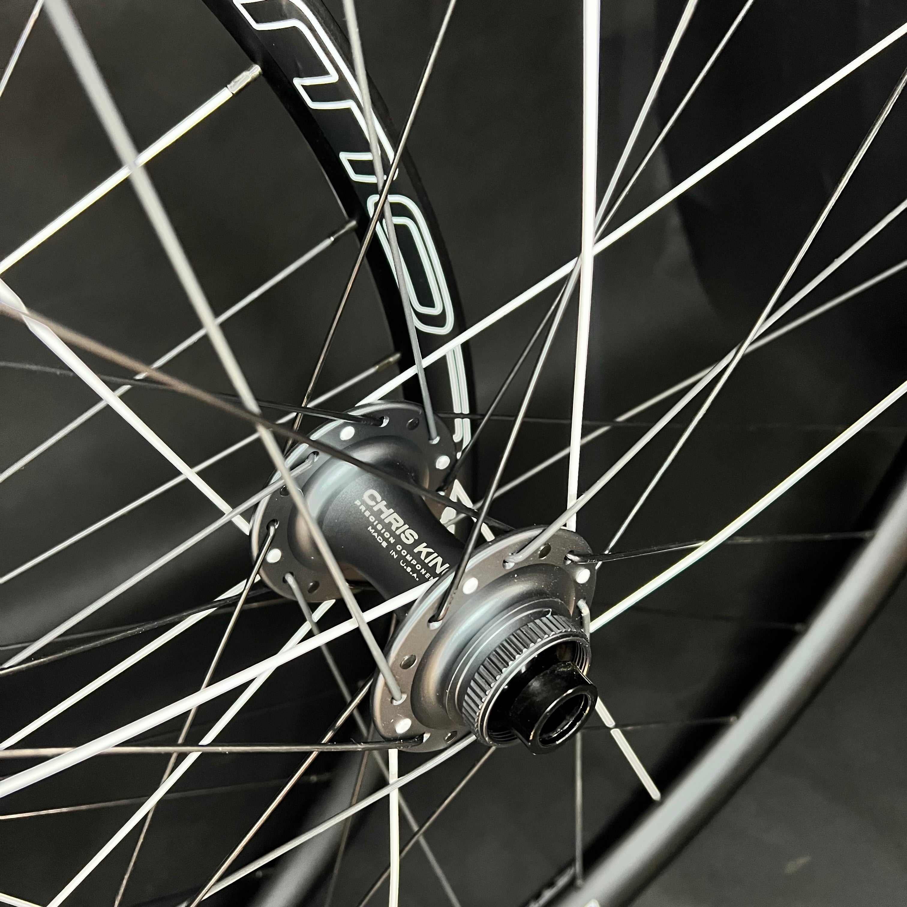 Tough Trail 29" Notubes Flow MK4 rims W/ Slate Grey Chris King Boost Hubs