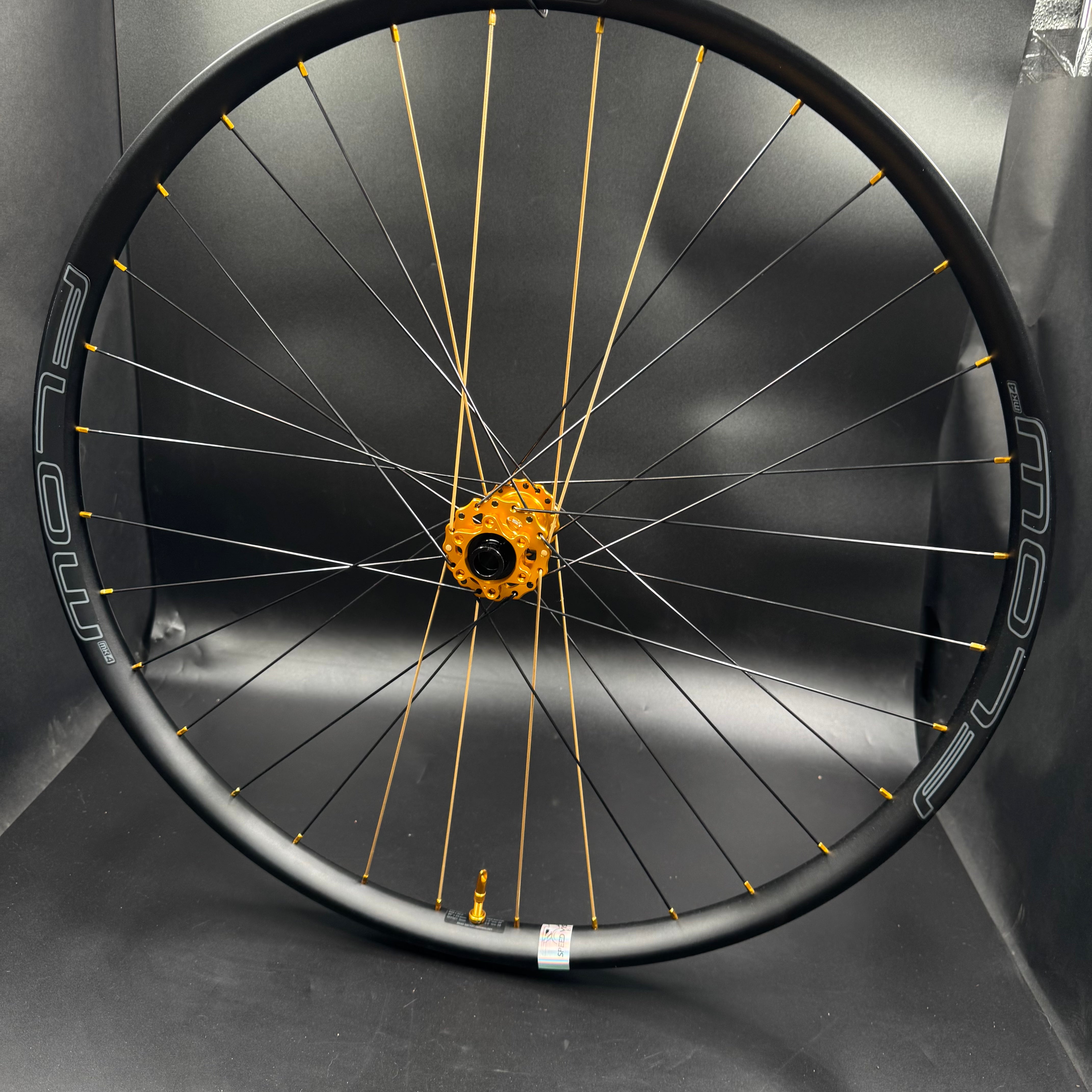 Goldlicious I9 Hydra H2 + Stans Mullet wheelset