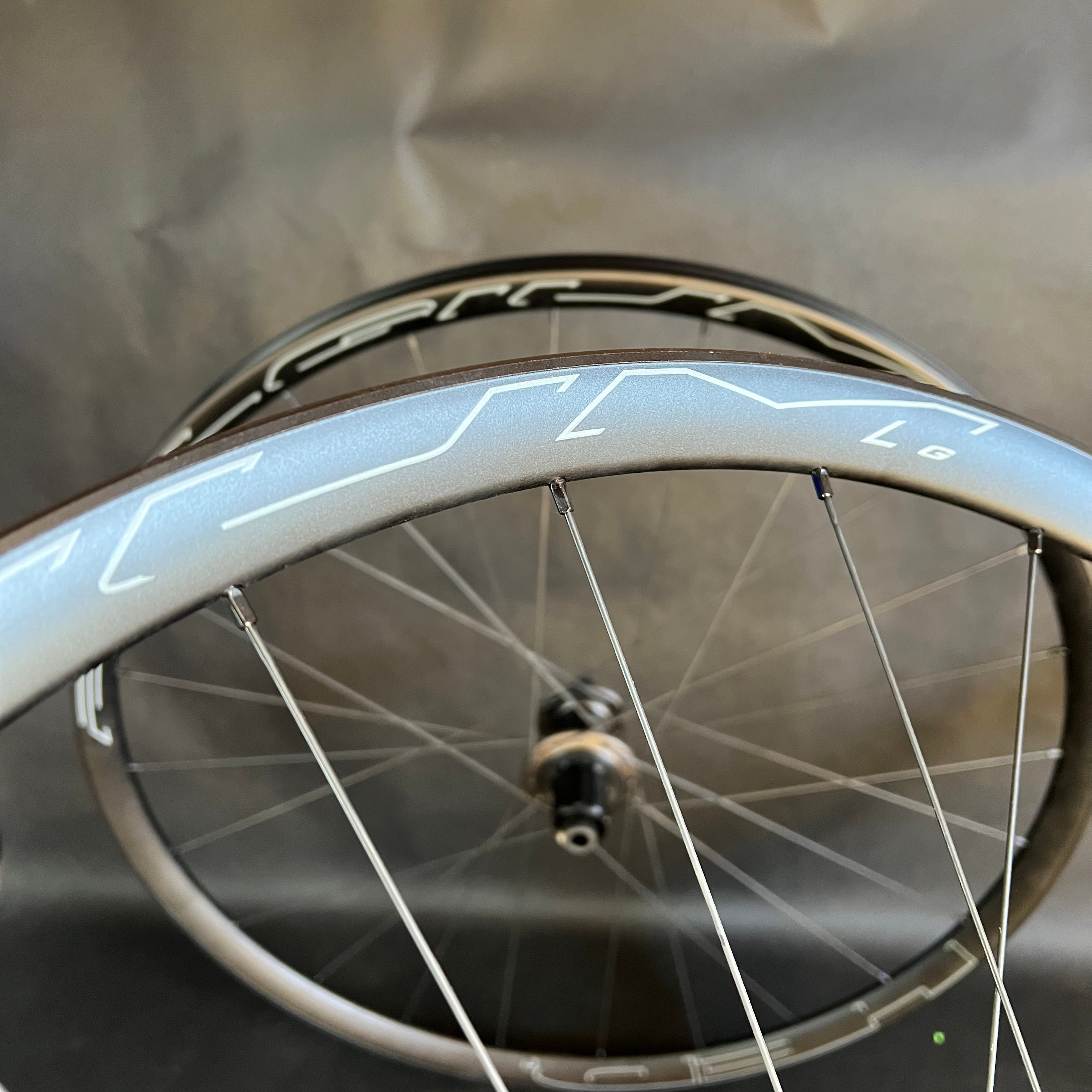 Hed Belgium G rims onto Zipp ZR1 hubs 1540 gram Gravel and Cx wheels