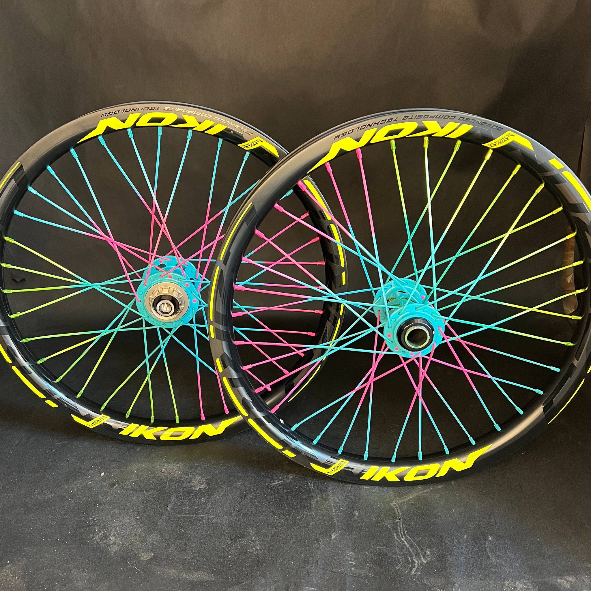 custom built mtb wheels