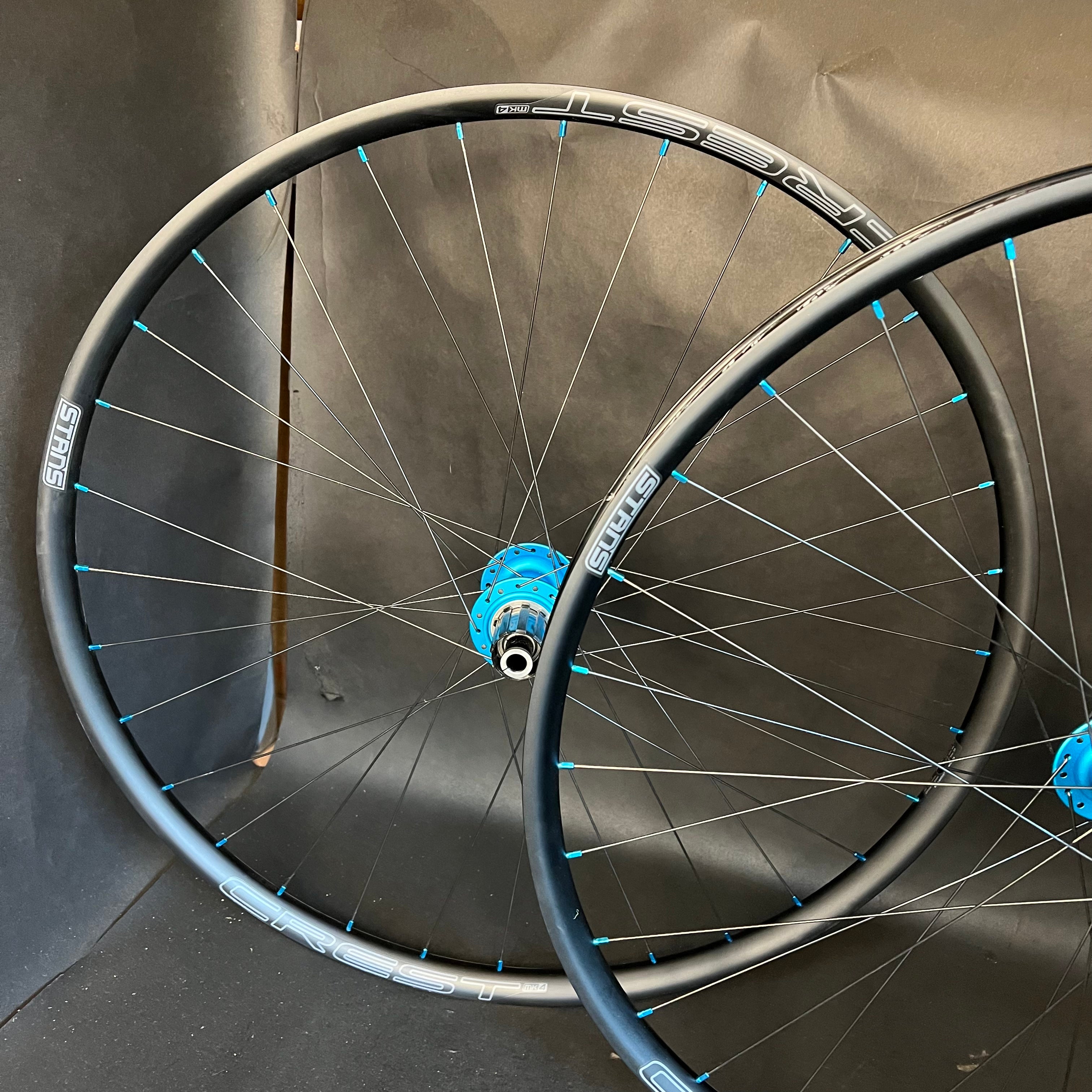 XC wheels 29" Crest MK4 rims and Chris King Mountian Bike hubs