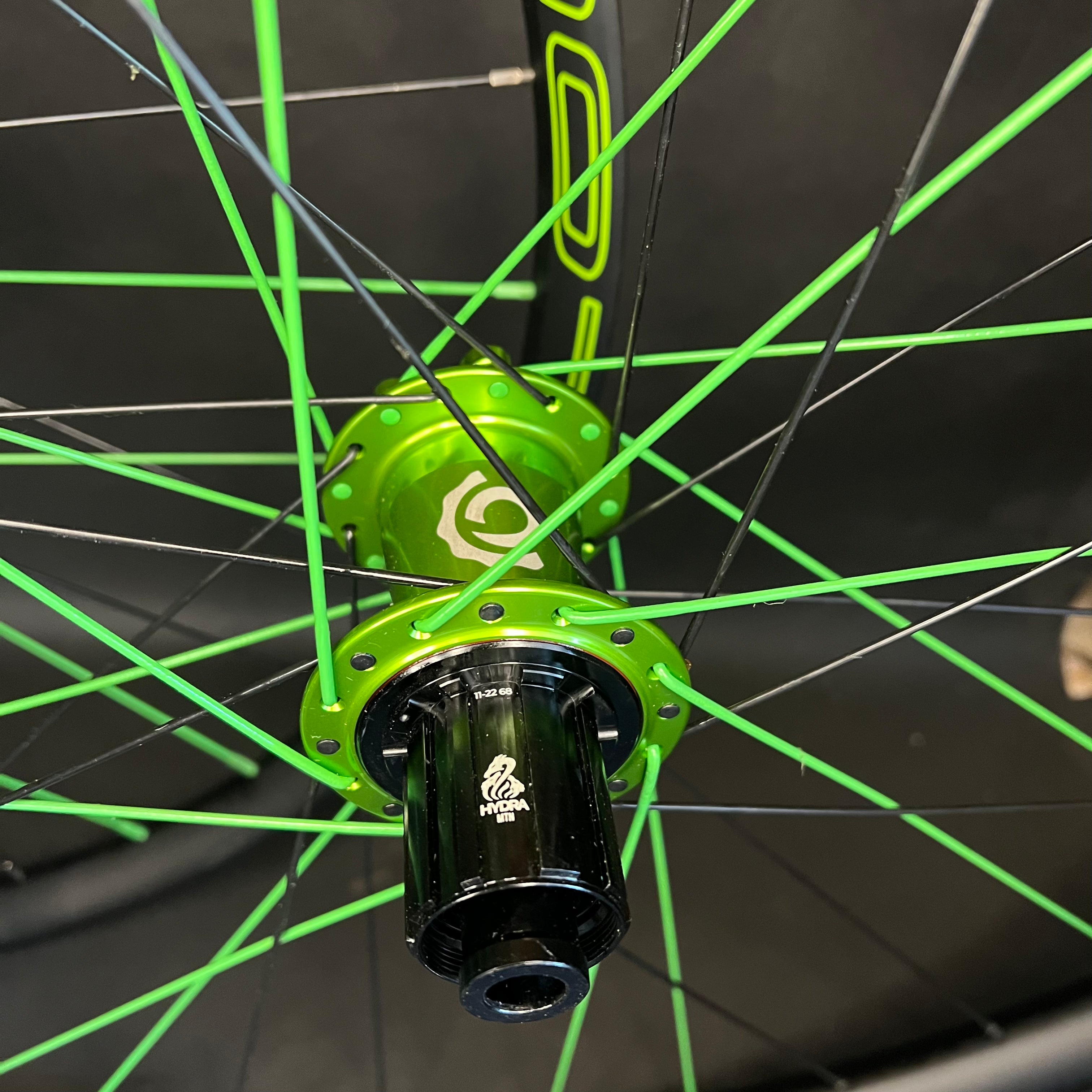 Colored DREAM Spokes and Nipples