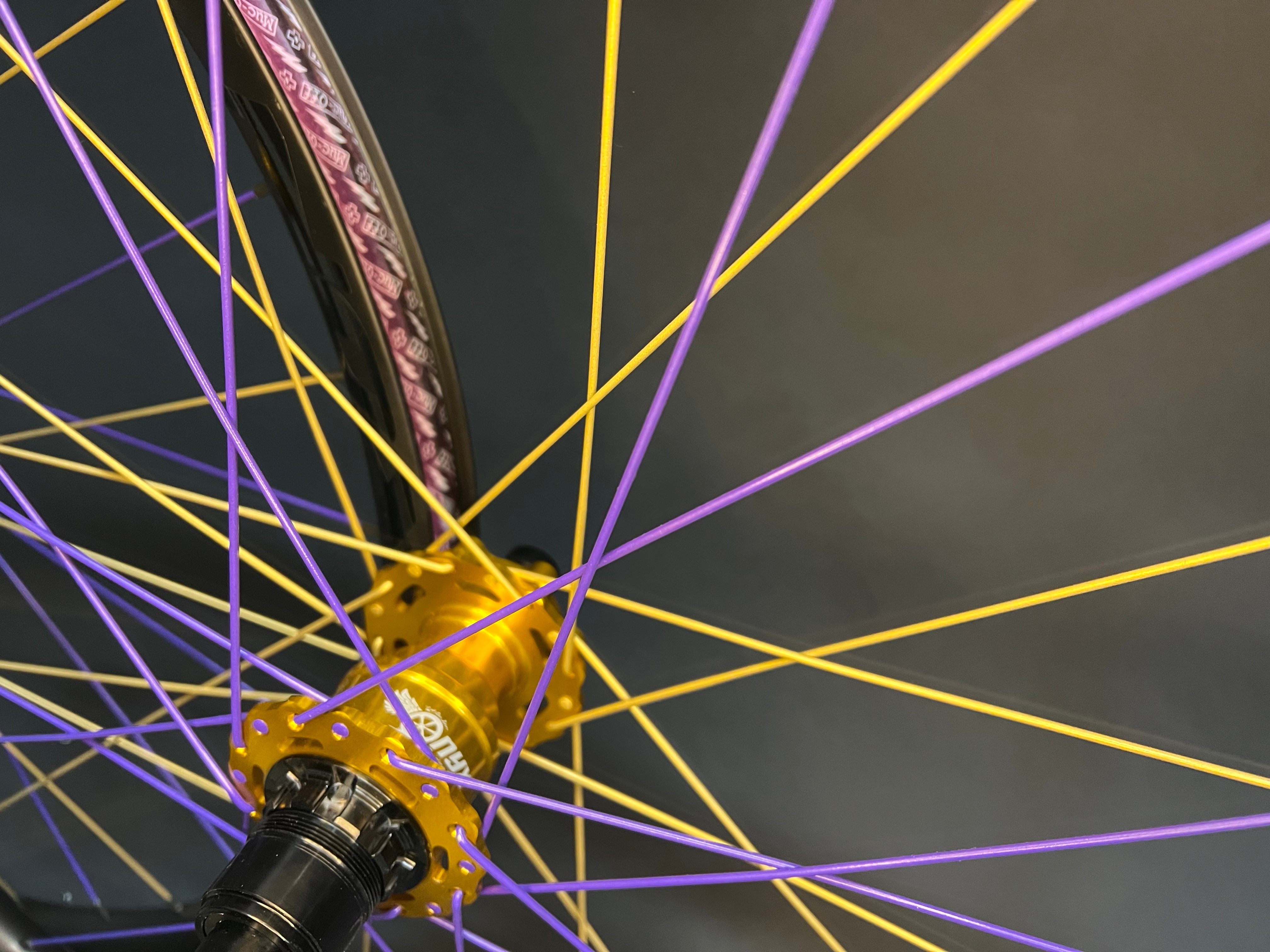 Colored DREAM Spokes and Nipples