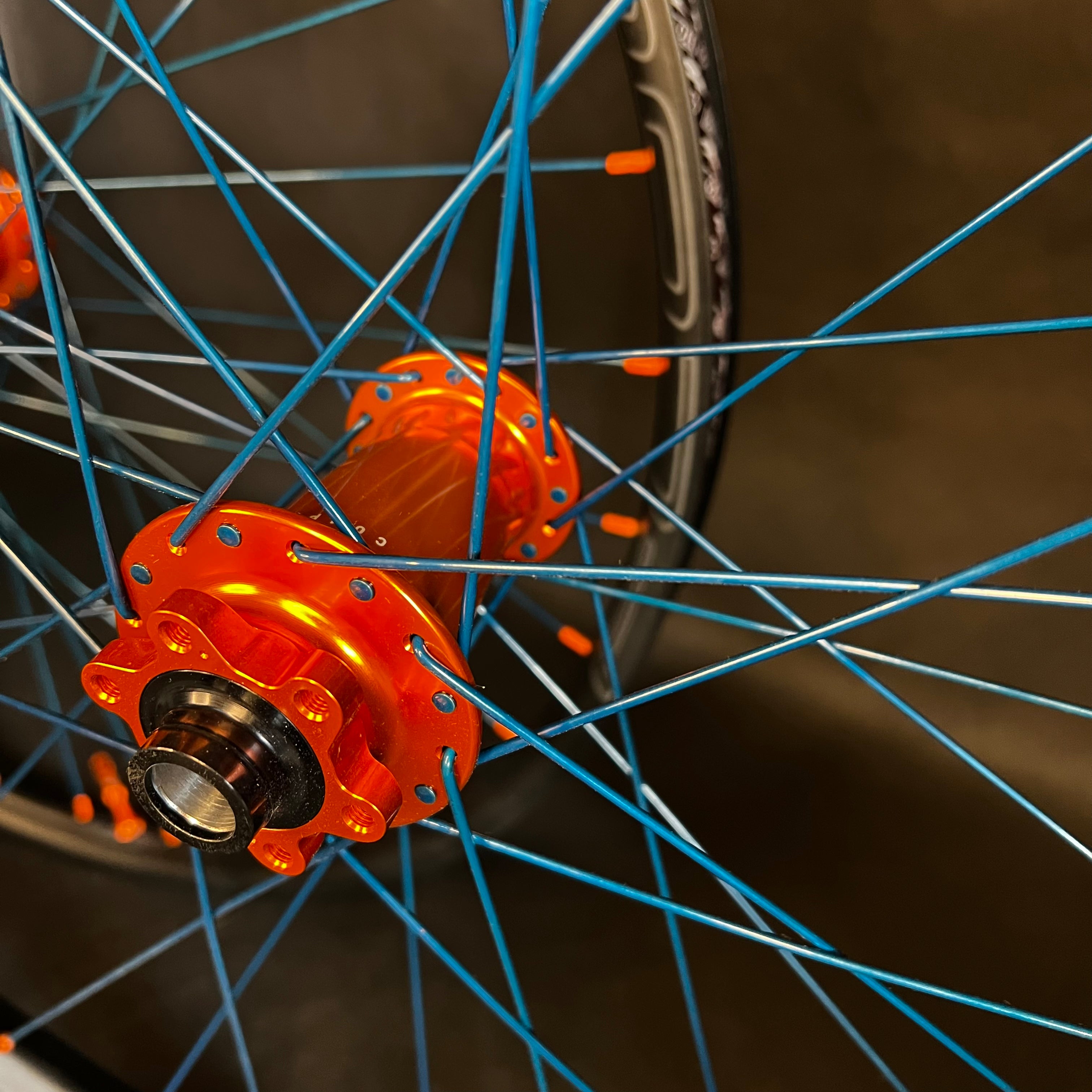 Colored DREAM Spokes and Nipples