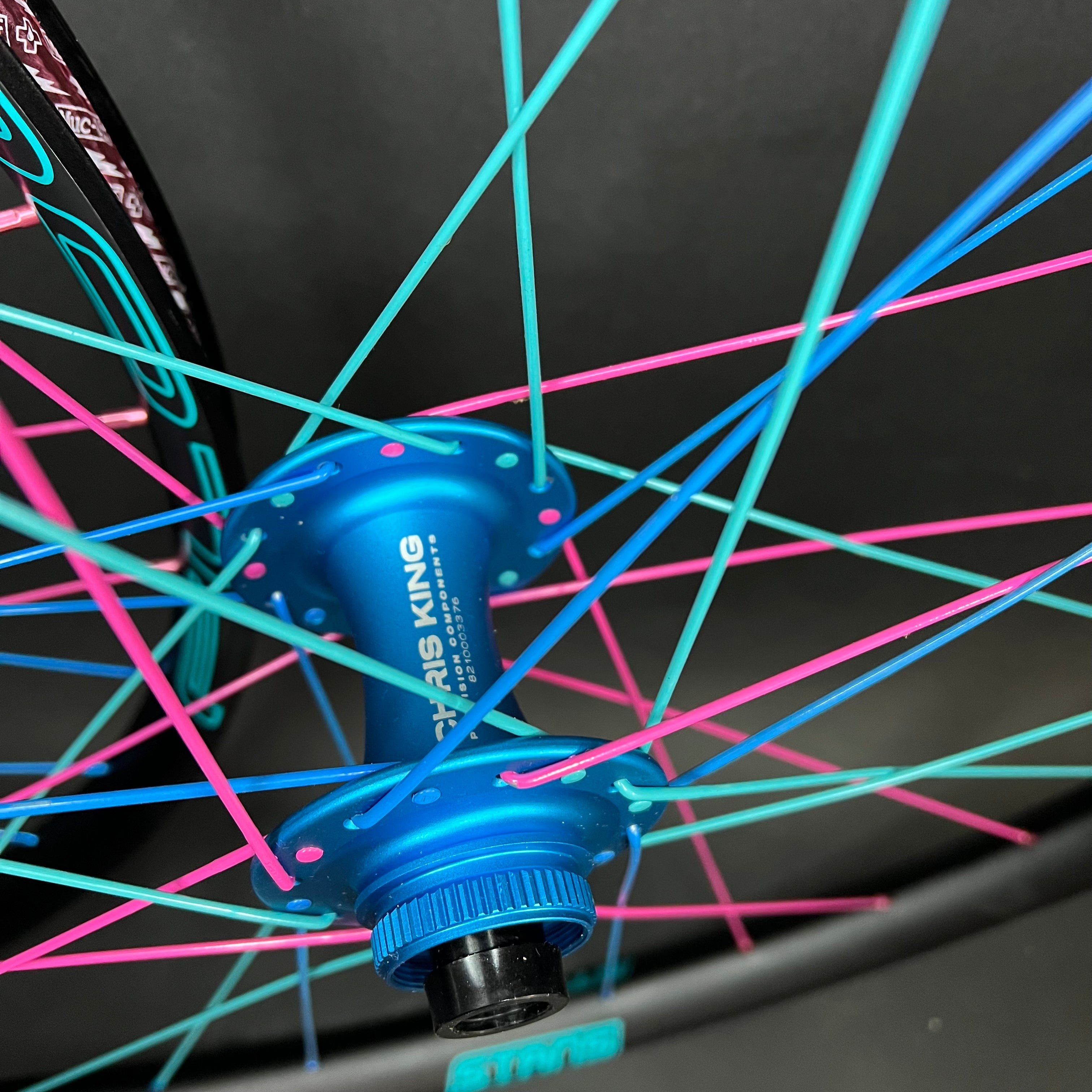 Colored DREAM Spokes and Nipples