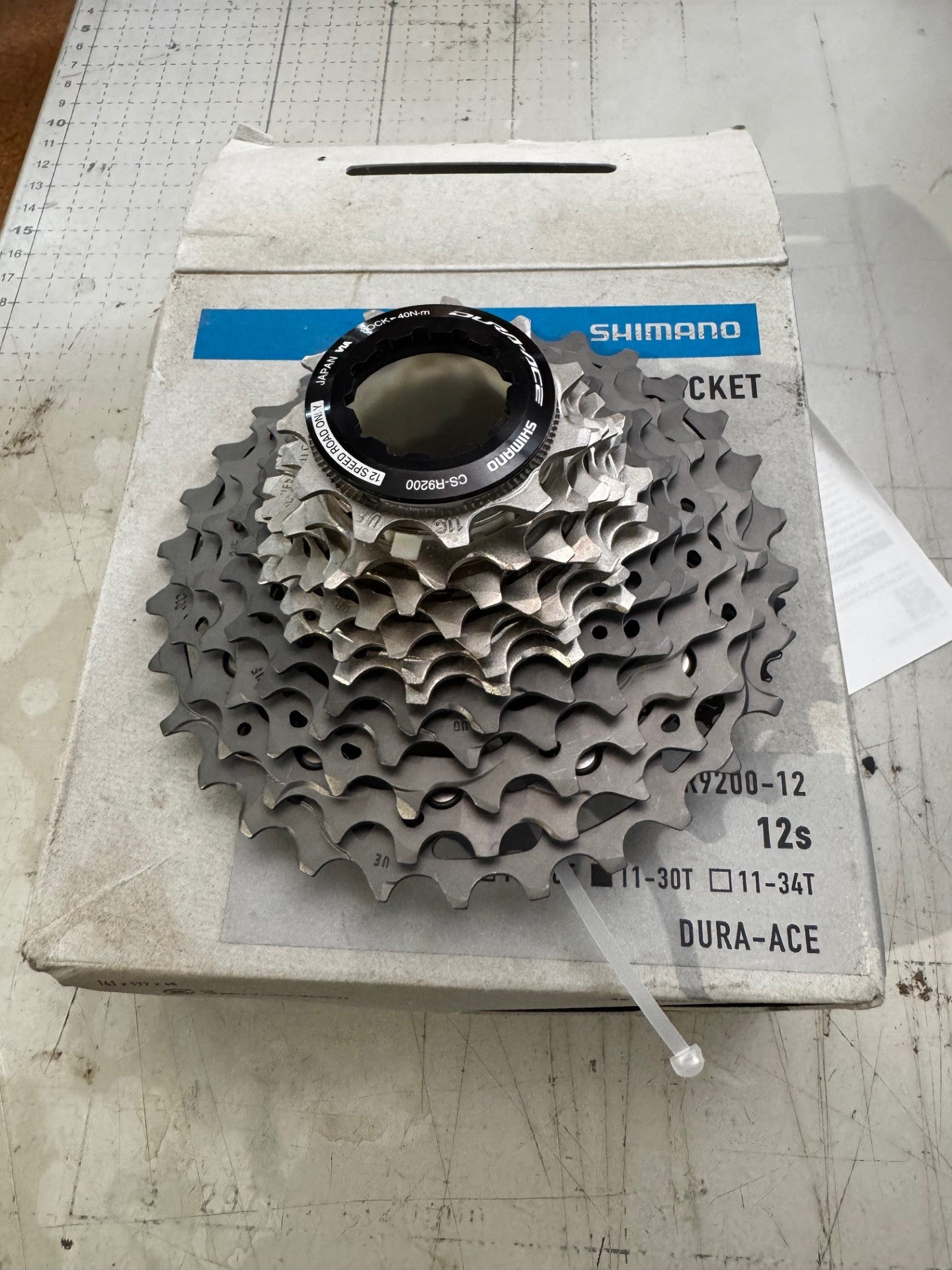 New Dura Ace 9200 12 speed cassette 11-30