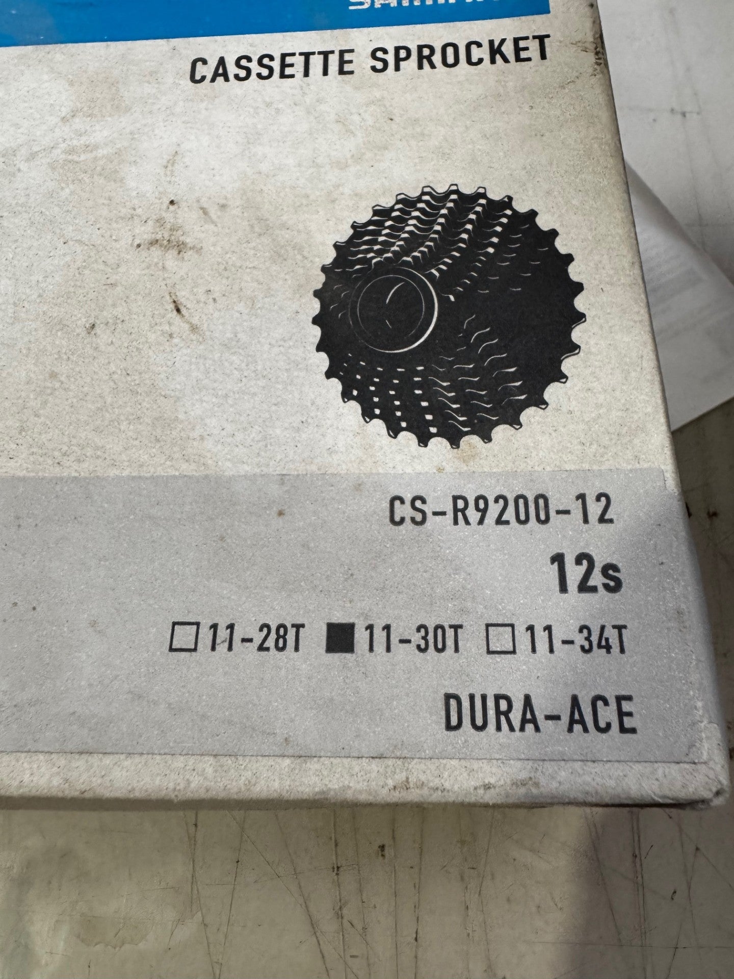 New Dura Ace 9200 12 speed cassette 11-30