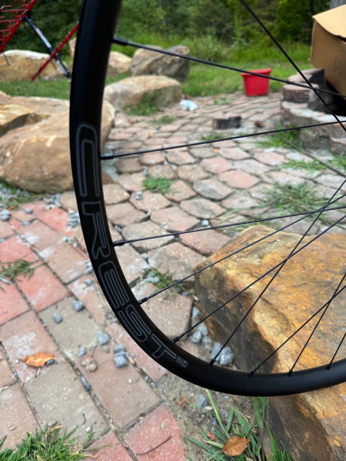 Budget Quality Gravel front wheel