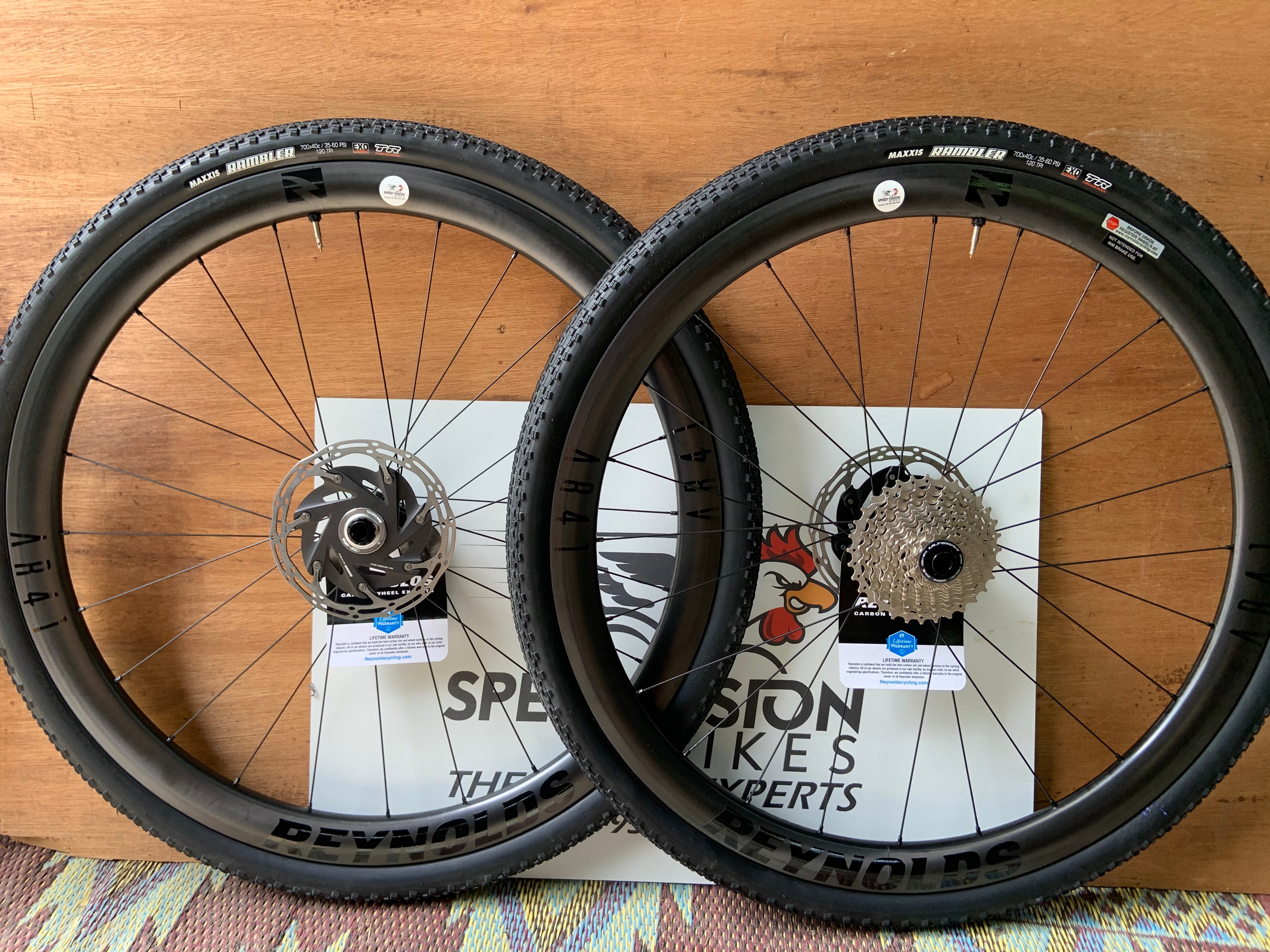 Reynolds AR 41 Disc brake closeout