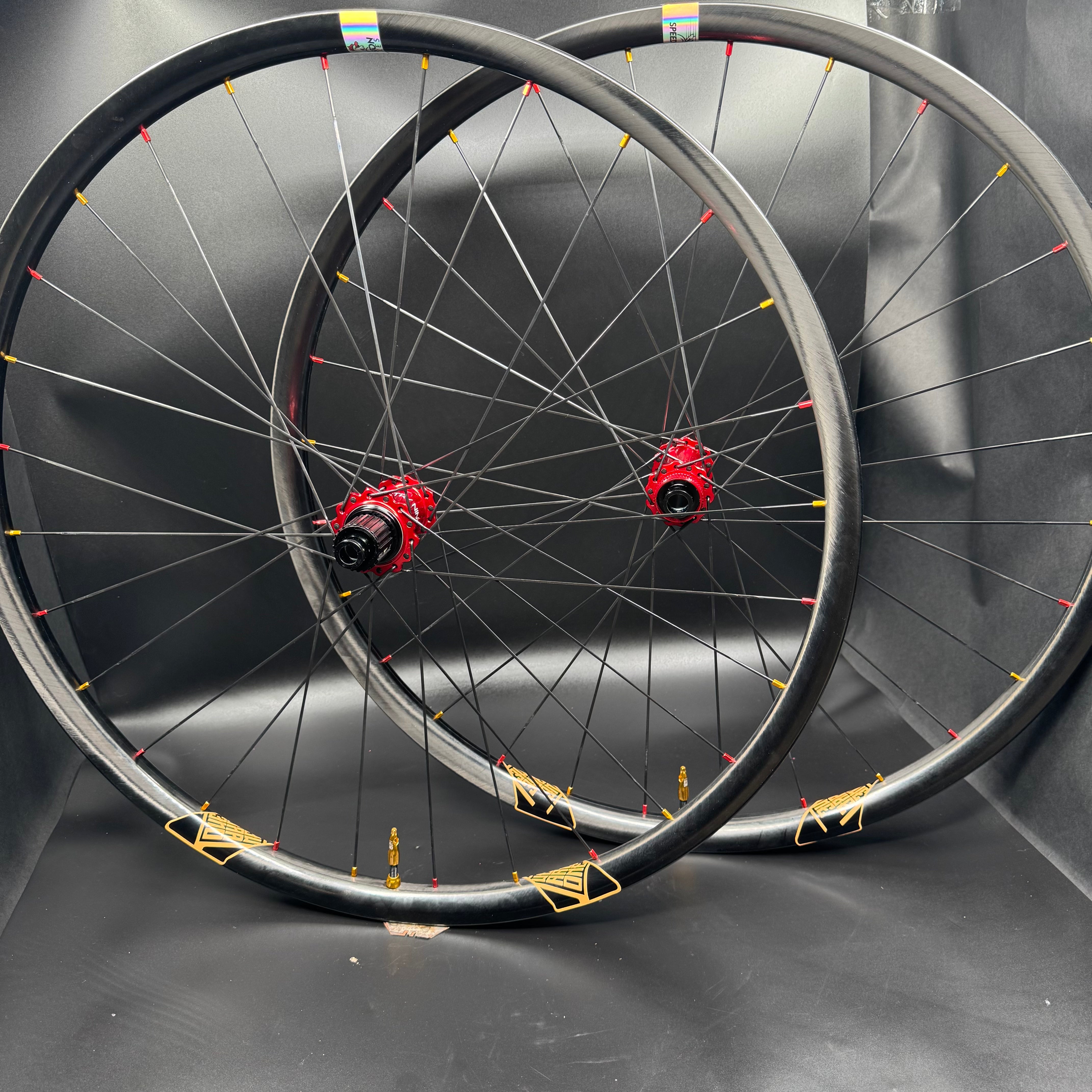 We Are One Carbon Wisp Rims with I9 Solix XC hubs
