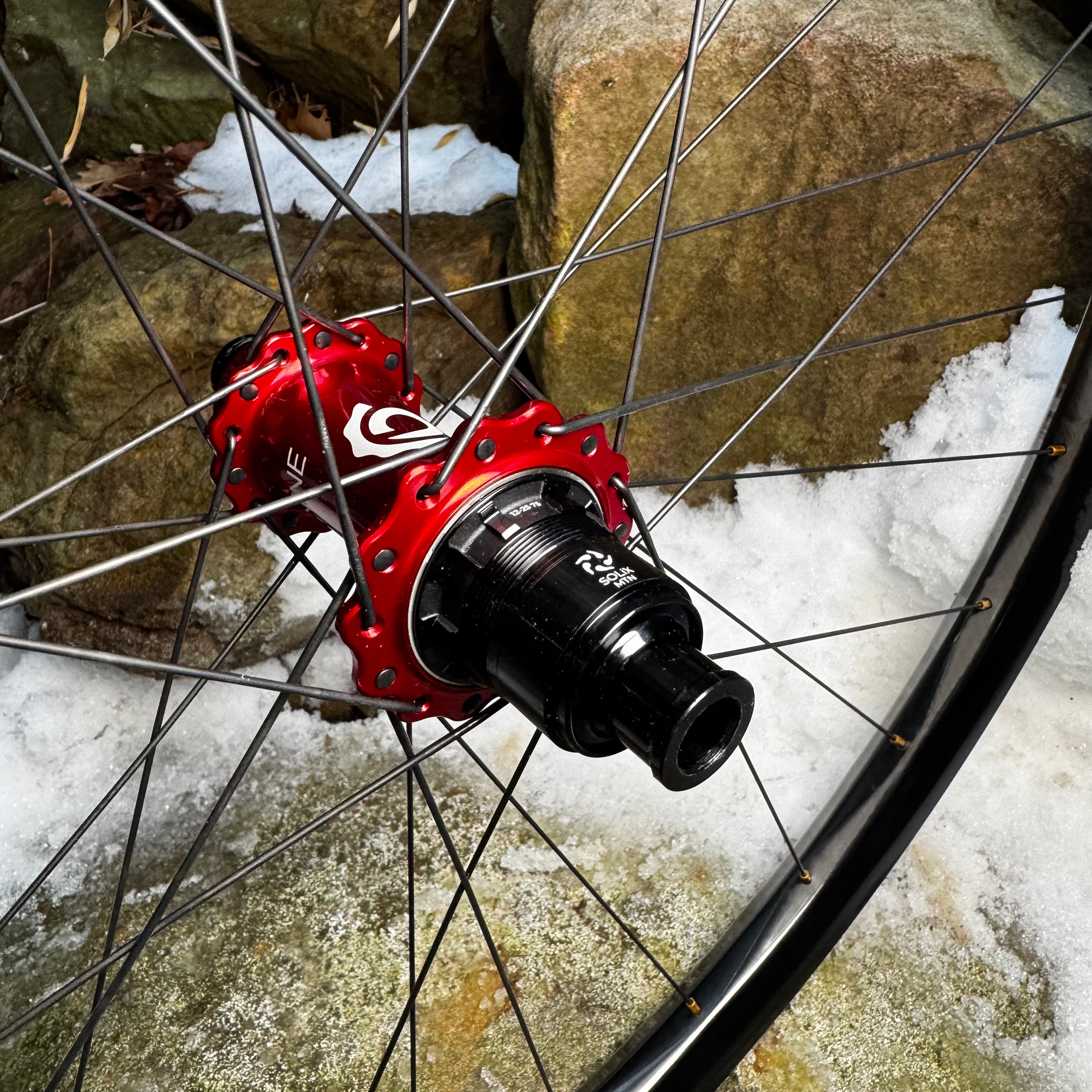 We Are One Carbon Wisp Rims with I9 Solix XC hubs