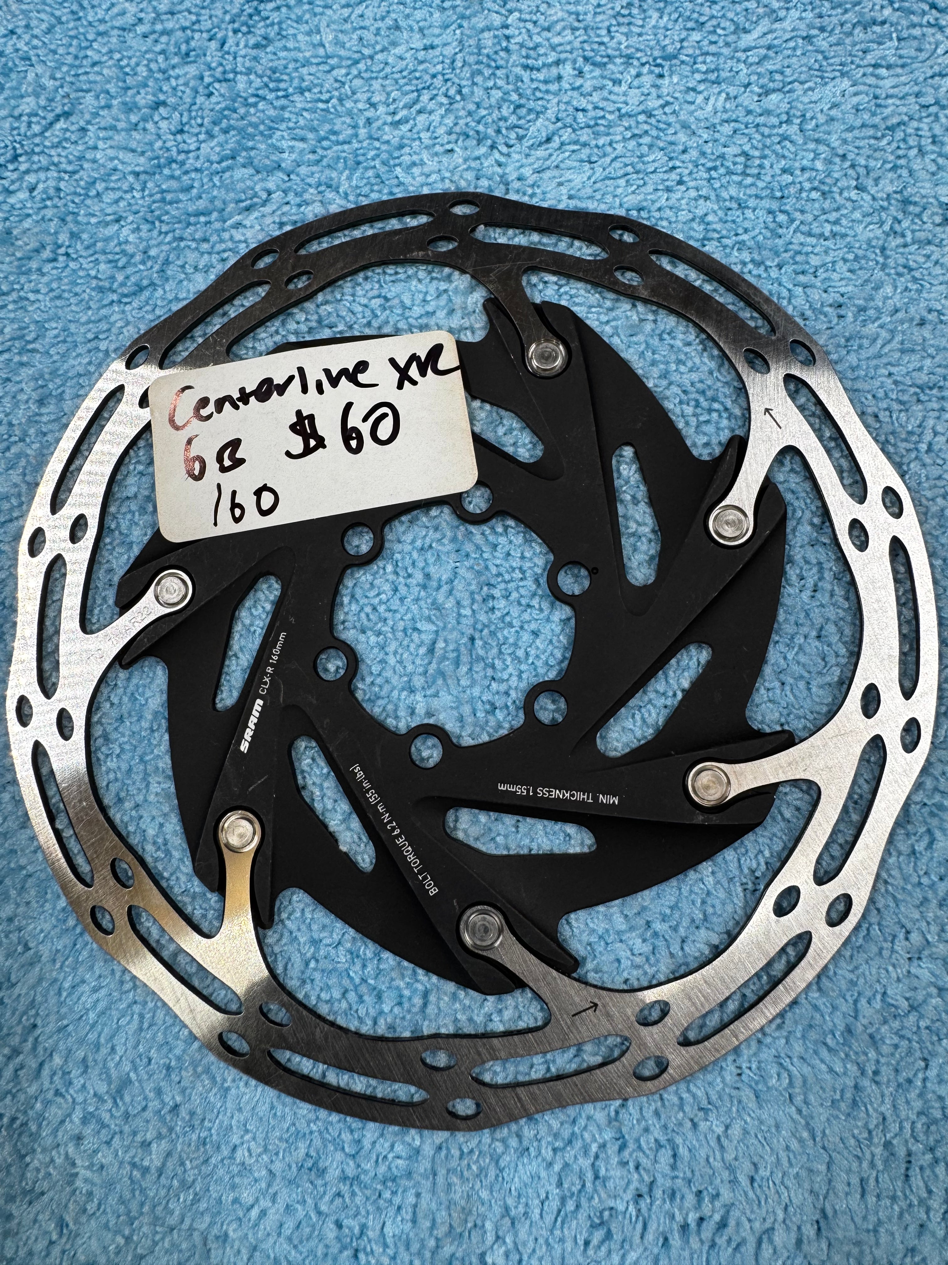Disc brake rotor Closeouts
