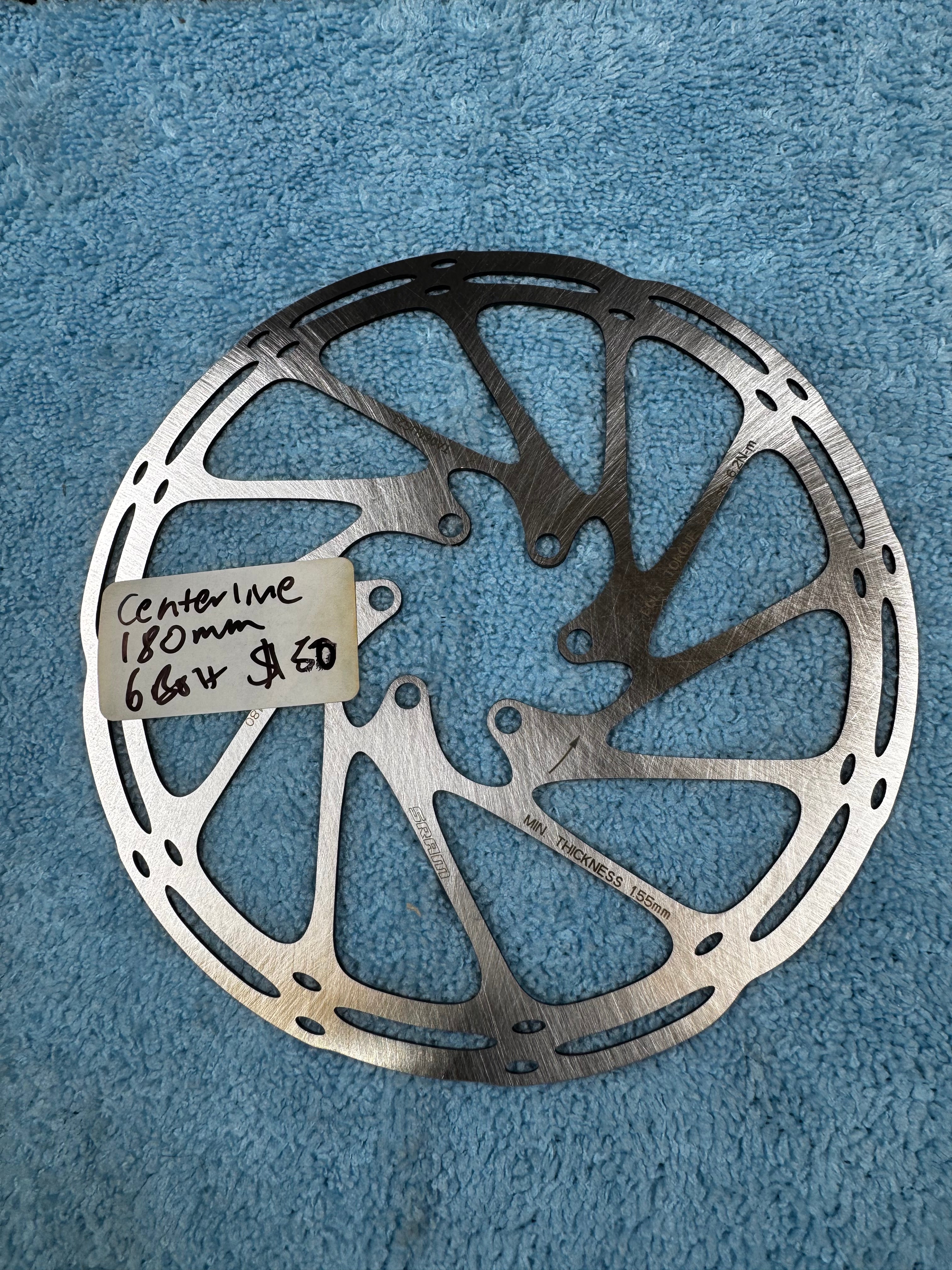 Disc brake rotor Closeouts