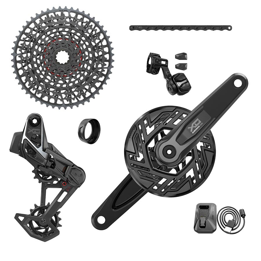 SRAM, X0 T-Type Pedal Assist, Build Kit, 104BCD - cranks not included, Kit