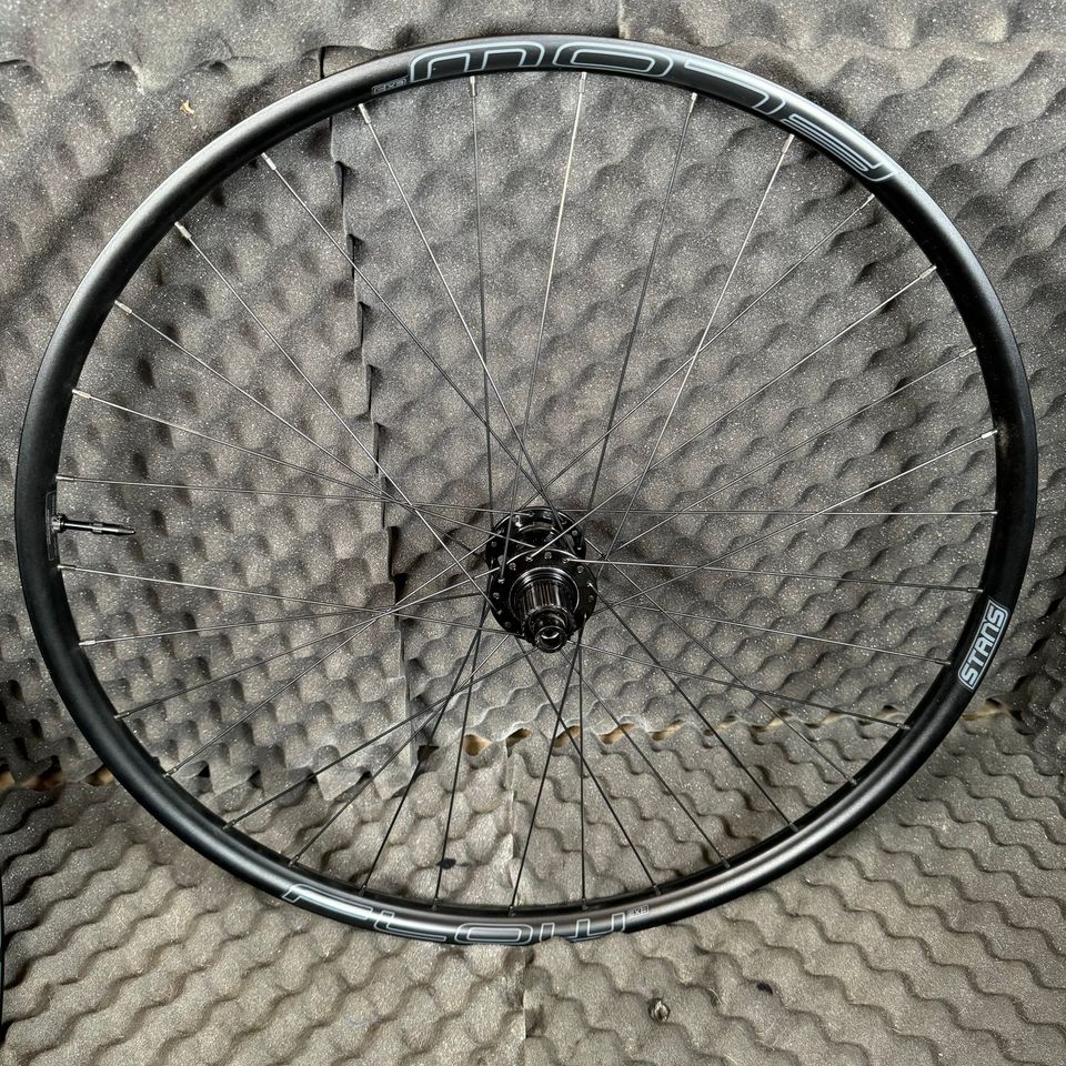 Max strength 29" Flow Ex3 rims with Onyx Classic hubset