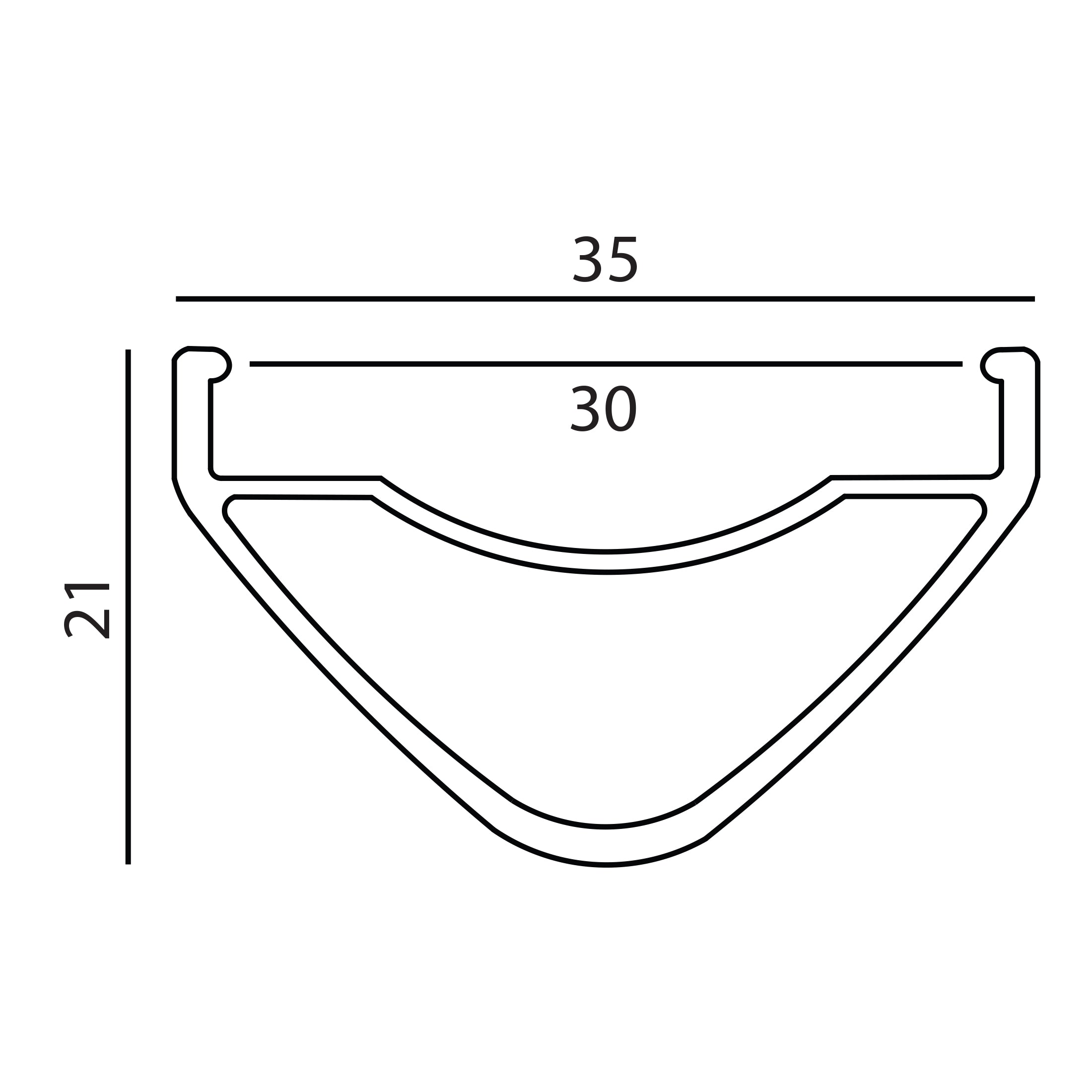 DT Swiss XM 481 29" MTB Rim