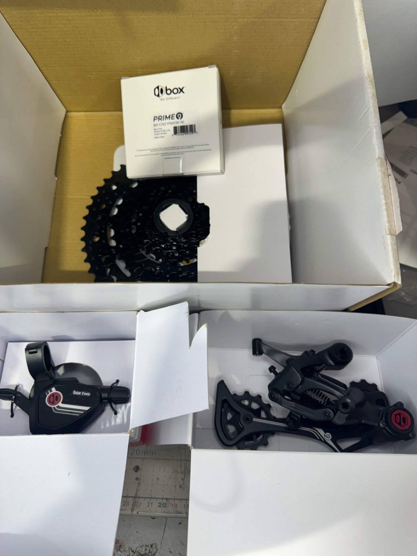 Box Prime 9 2/3 9 speed super durable groupset