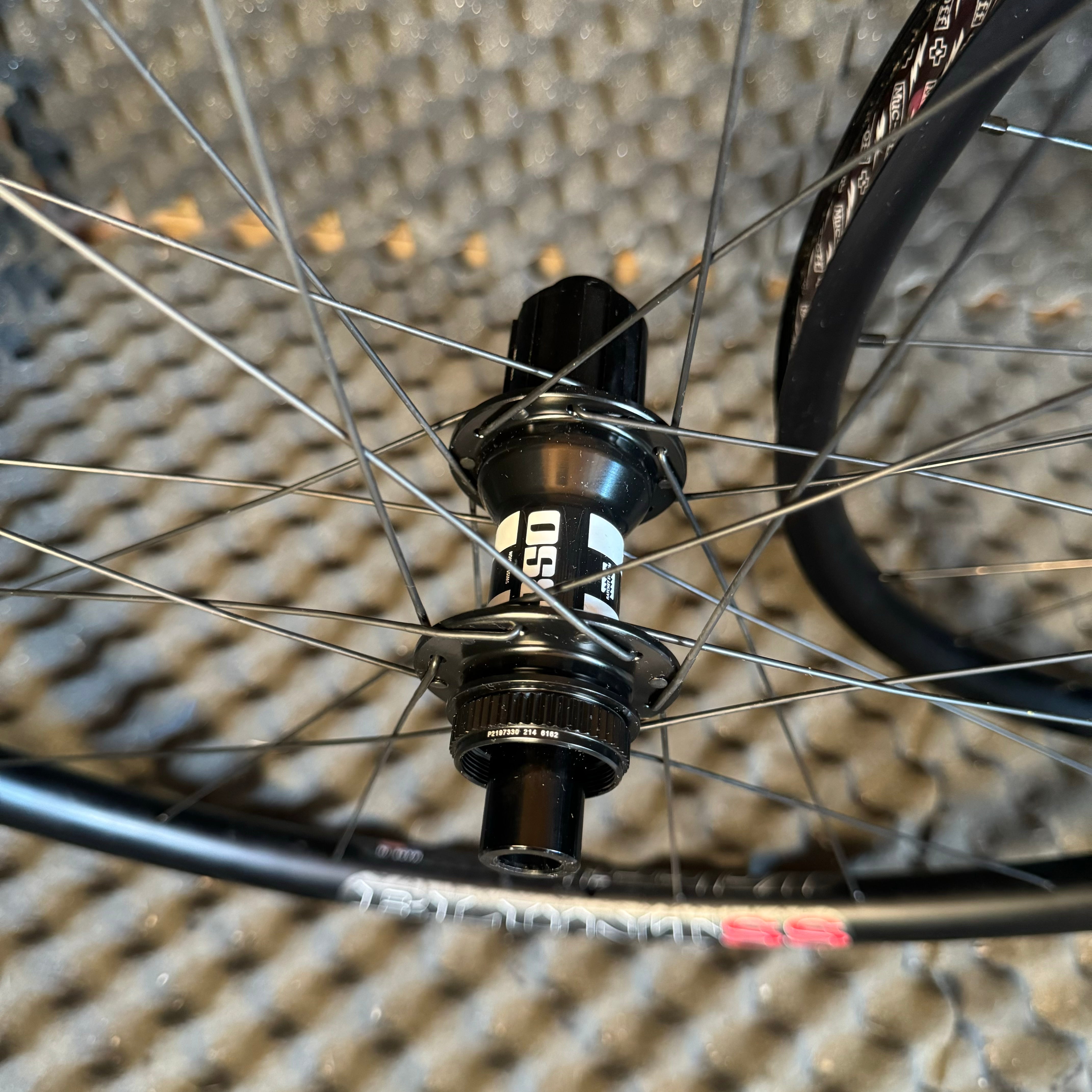 Light weight Gravel wheels with Dt Hubs and Velocity Blunt SS Rims