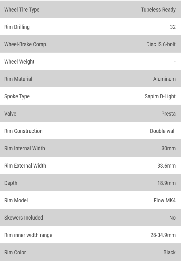 Stans No Tubes, Flow MK4, Wheel, Rear, 27.5", 12x148mm, Disc IS 6B