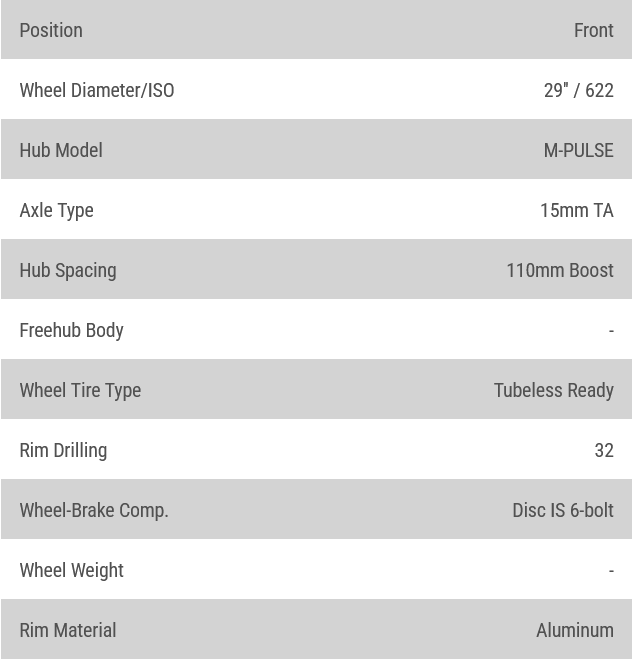 Stans No Tubes, Flow MK4, Wheel, Front, 29'', 15x110mm Boost, Disc IS 6-bolt