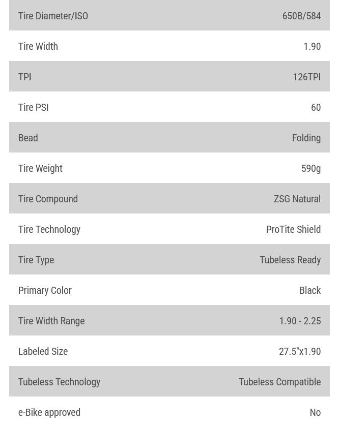 Panaracer, Gravelking SS+, Tire, 27.5''x1.90