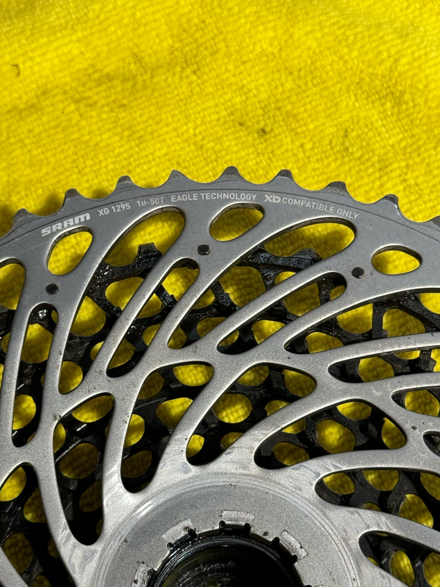 SRAM X01 eagle 10-50 cassette