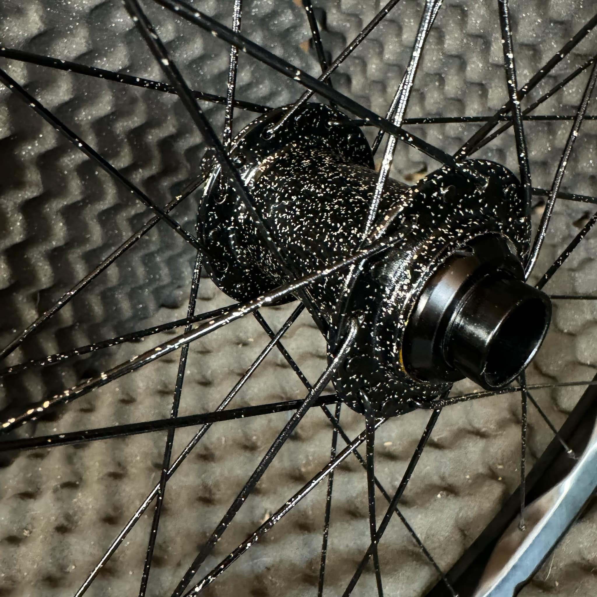 Mullet Onyx Hubs with We Are One Triad rims