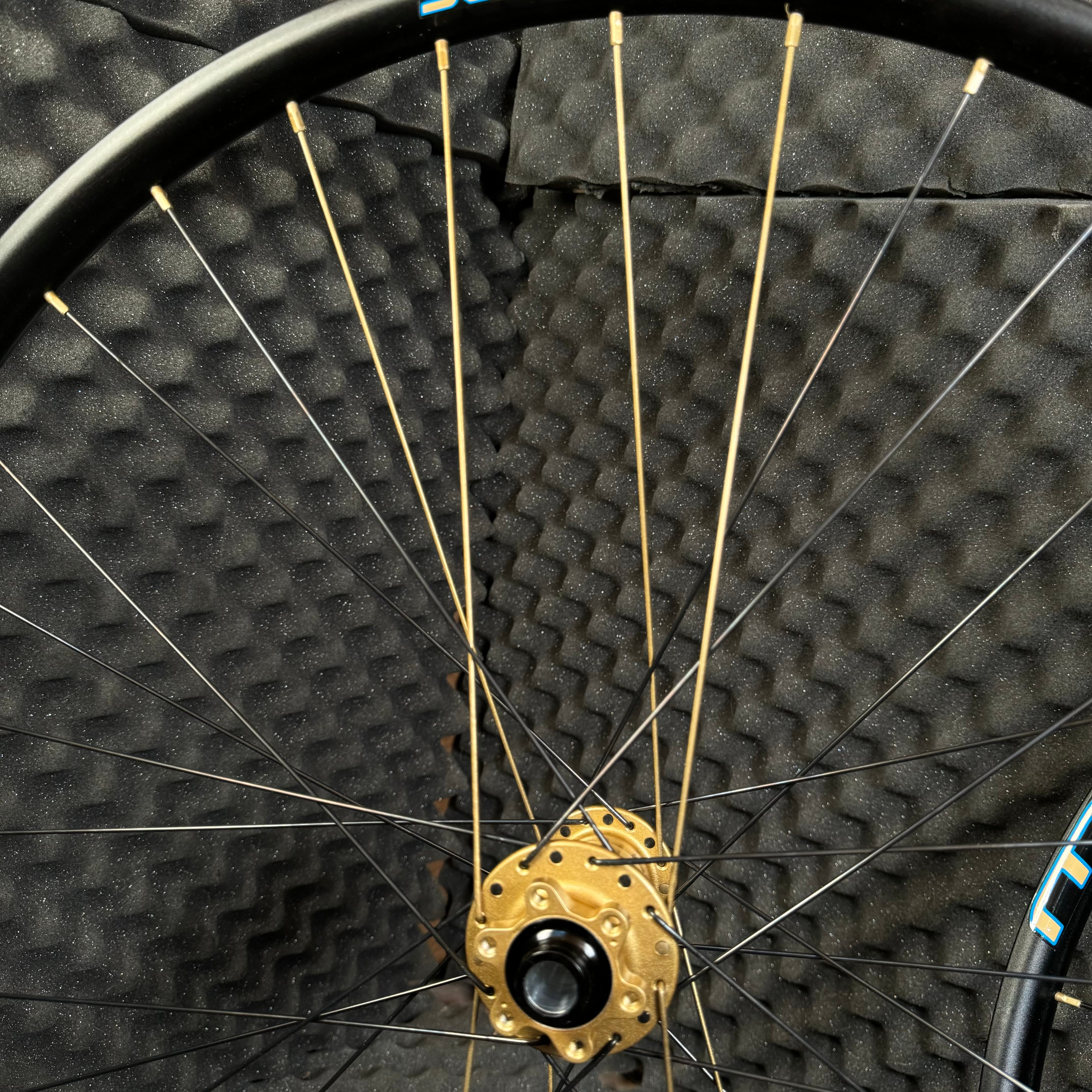 Fox Podium Gold Matching Wheels With Hydra Hubs