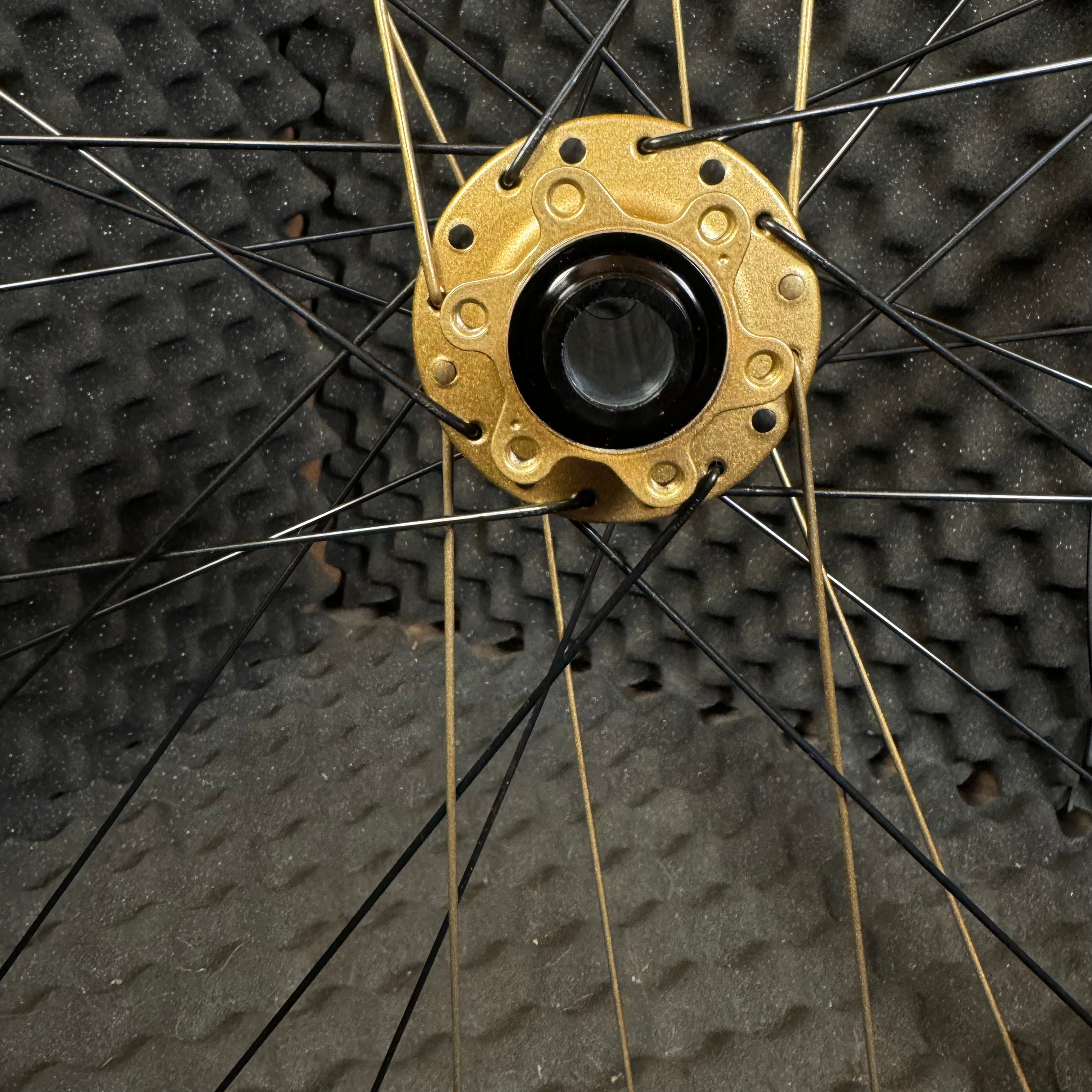 Fox Podium Gold Matching Wheels With Hydra Hubs