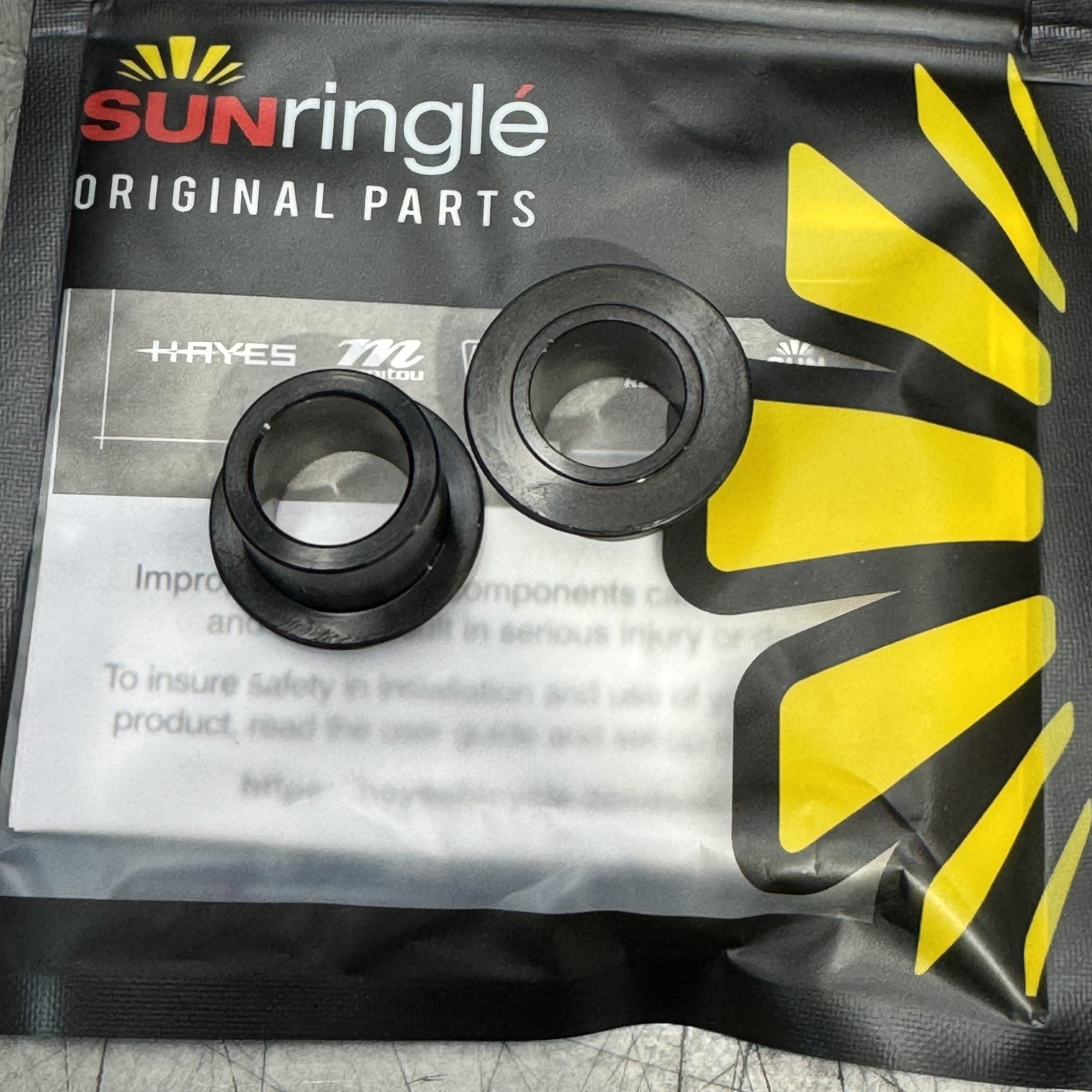 Sun Ringle/Reynolds SRC/SRX Centerlock 15mm front End Caps