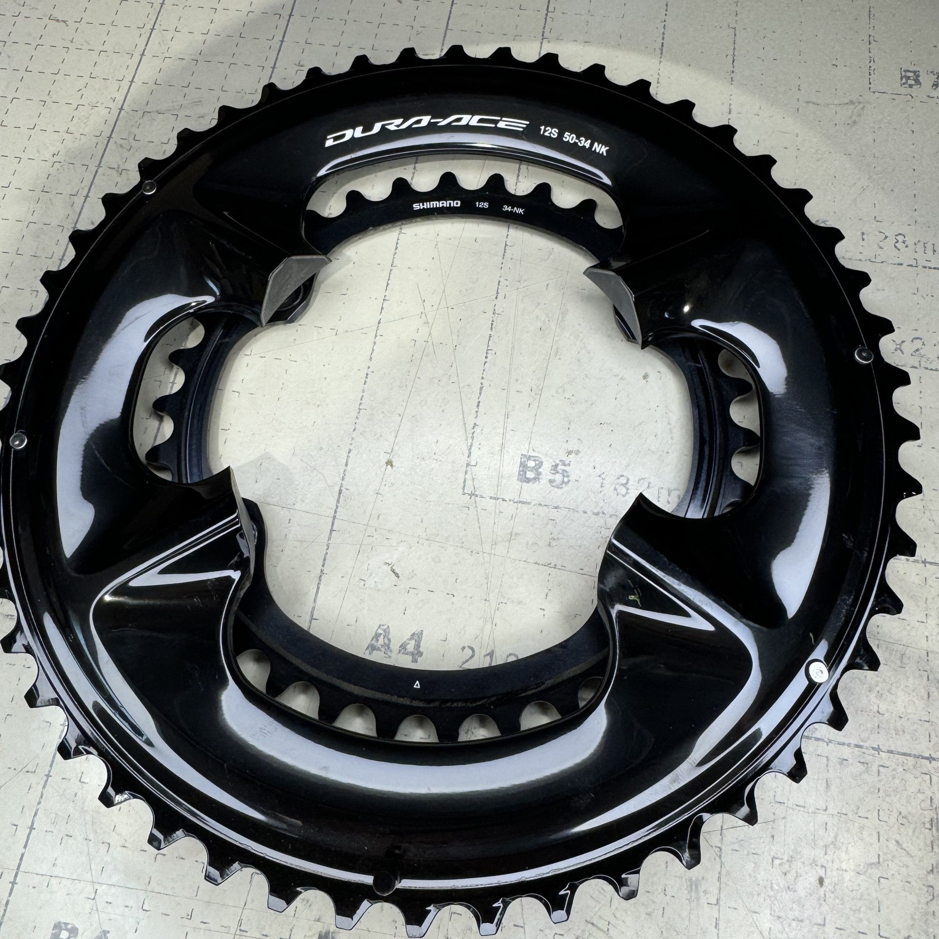 Dura ace 9200 50/34 chainrings new take off