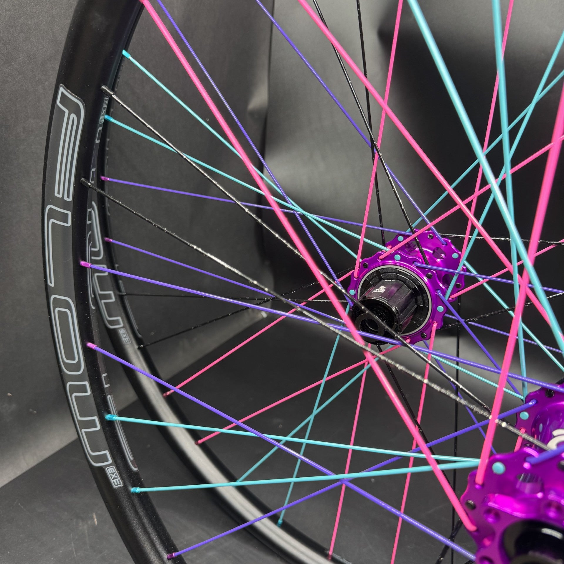 I9 Hydra hubs with Hard Trail Flow Mk4 rims