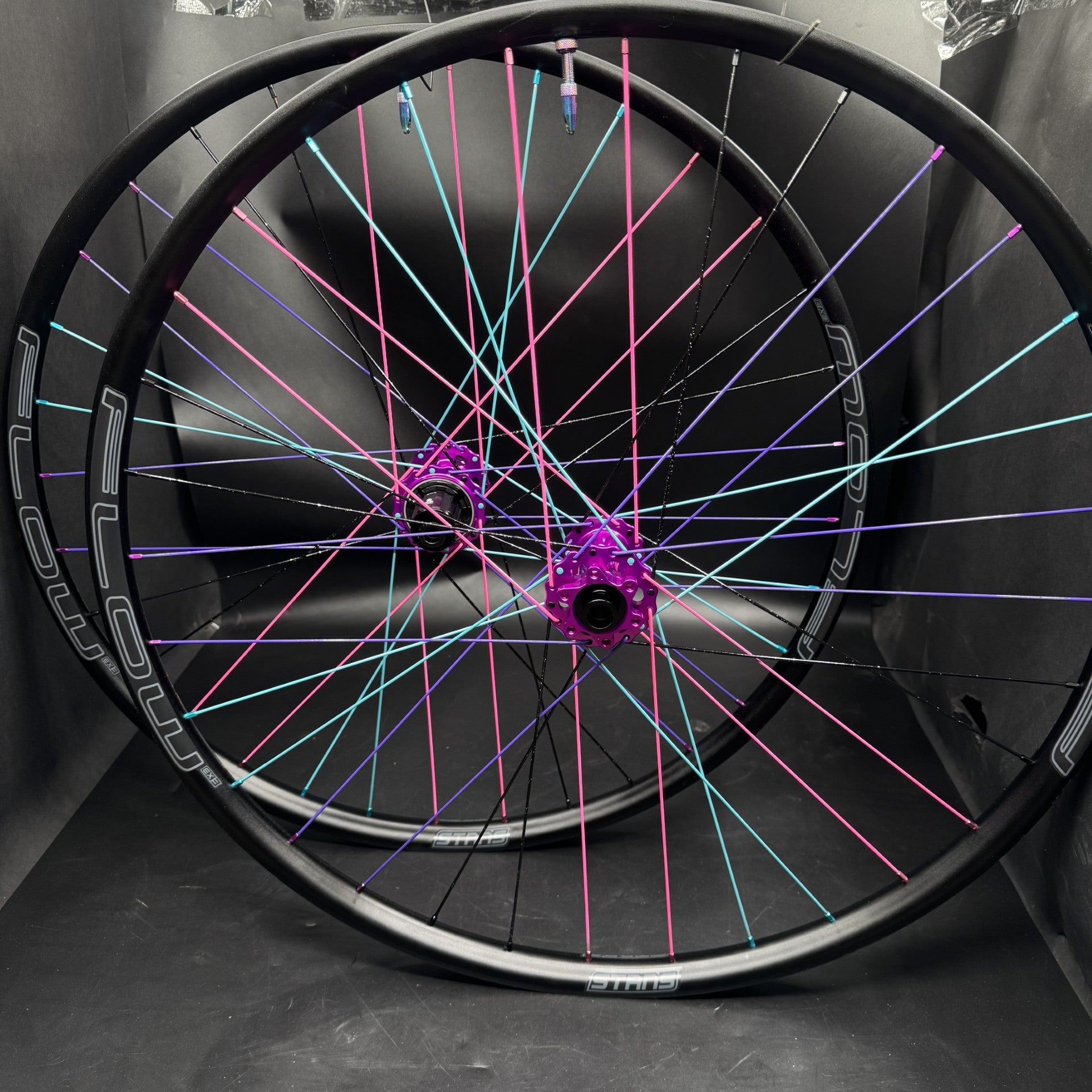 I9 Hydra hubs with Hard Trail Flow Mk4 rims
